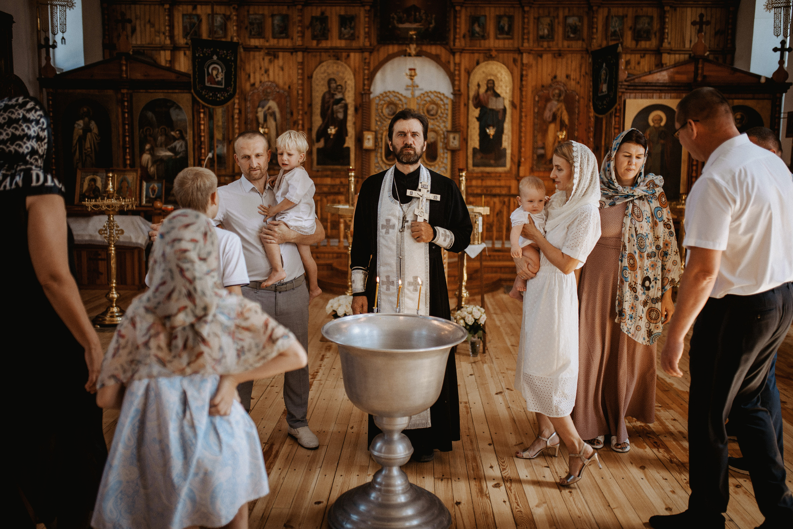 Крещение Ванечки и Гришечки. Семейный документальный фотограф в Волгограде Мариэта Додина