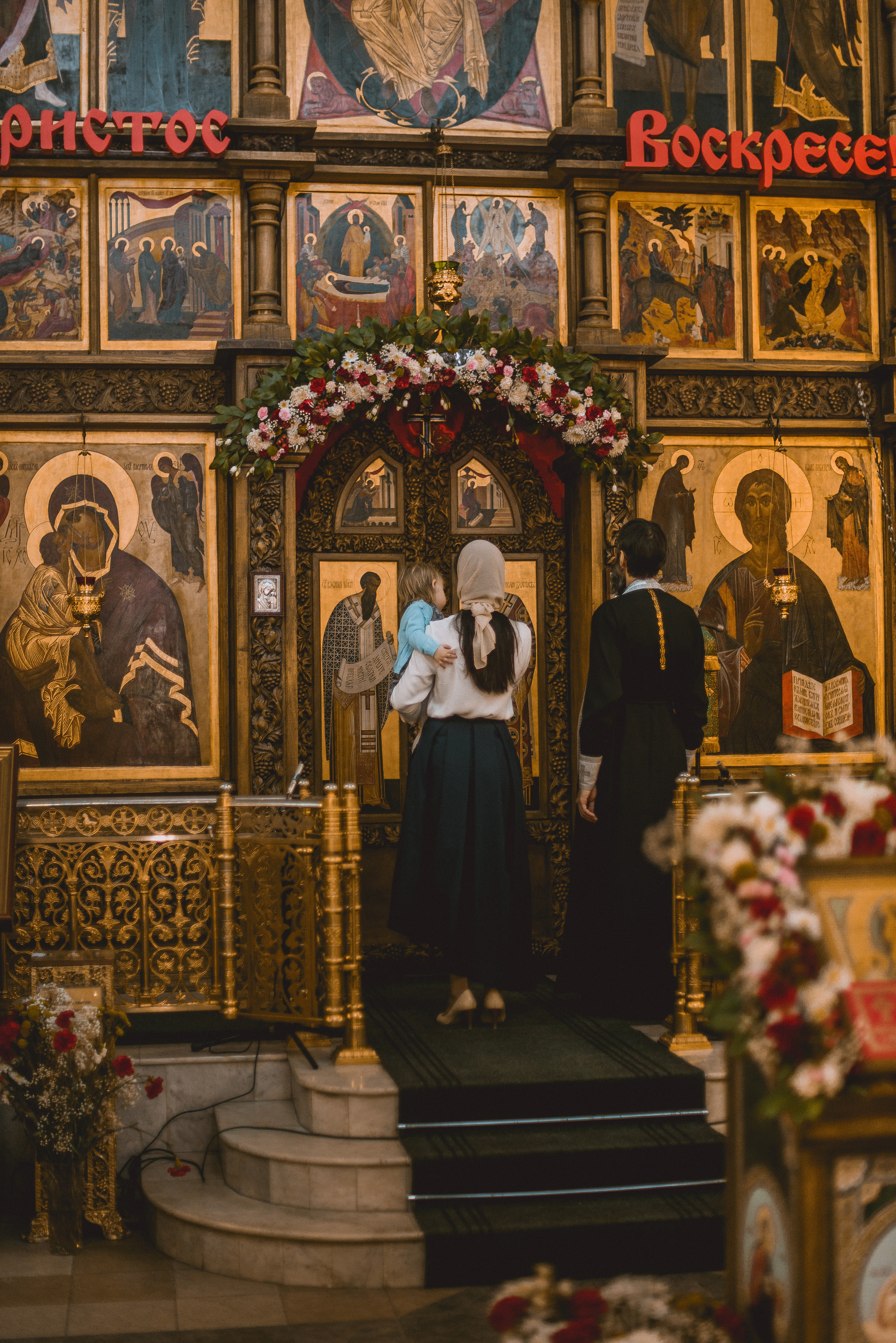 Крещение Полины. Семейный документальный фотограф в Волгограде Мариэта Додина