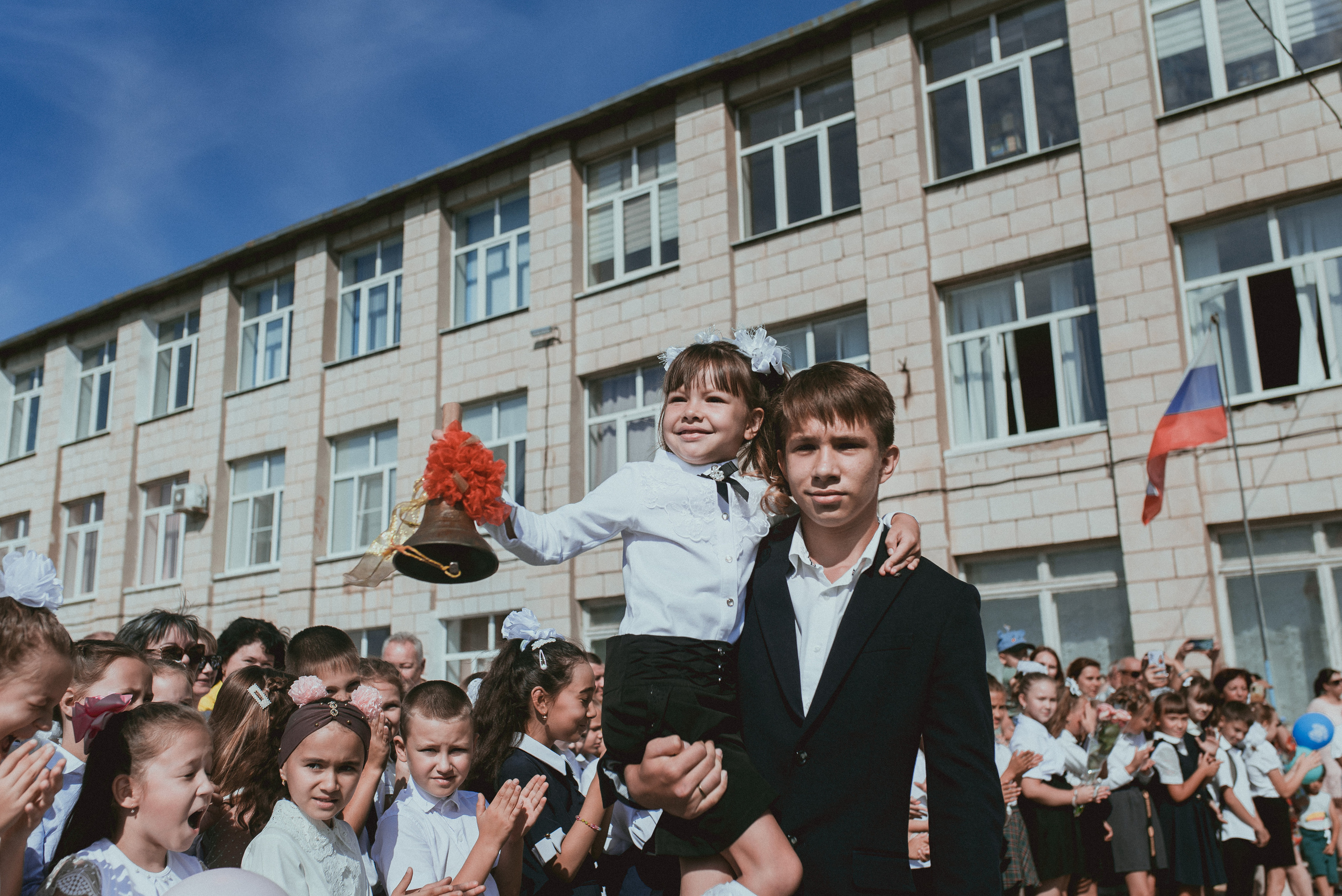 Школьная фотография. Семейный документальный фотограф в Волгограде Мариэта Додина