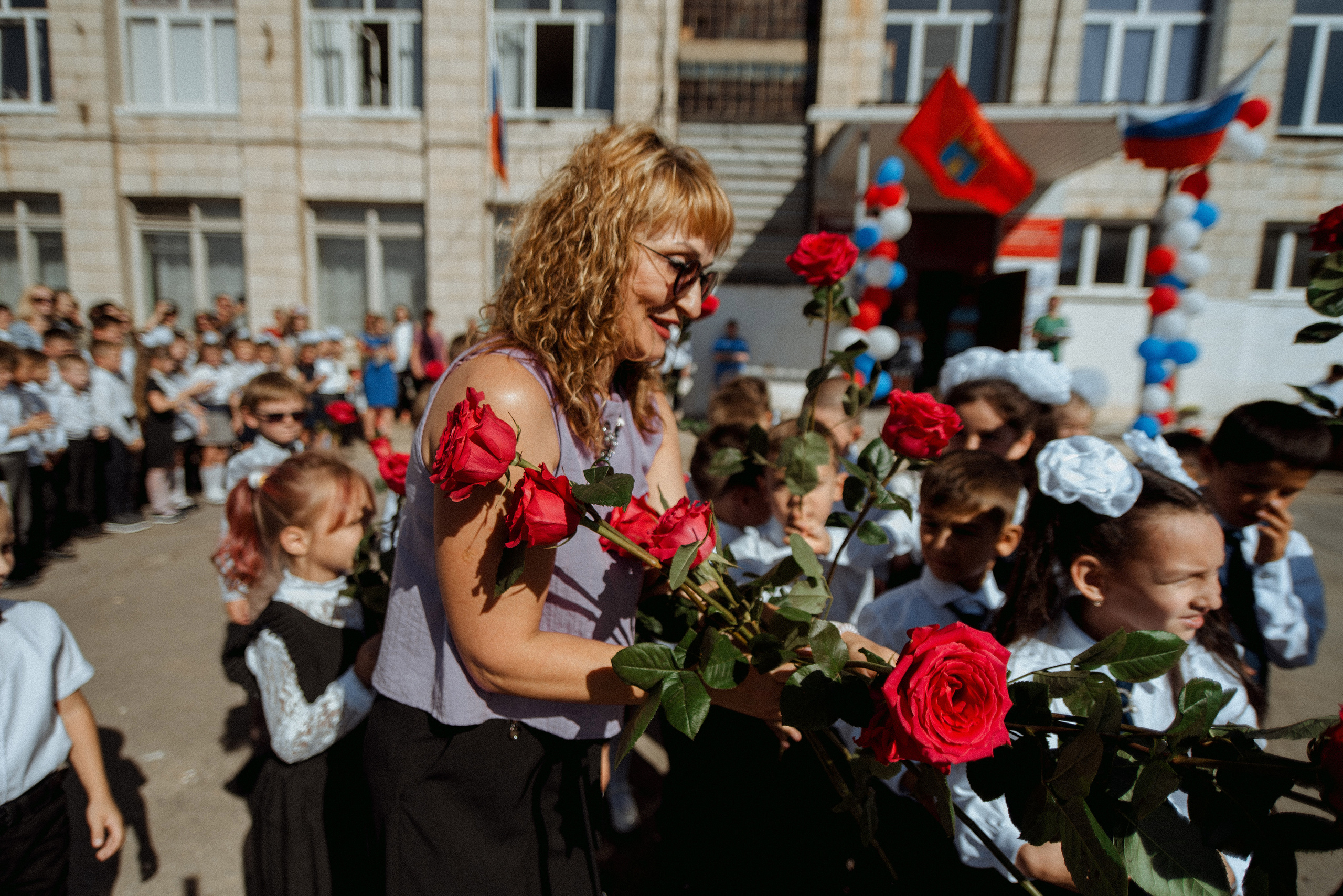 Школьная фотография. Семейный документальный фотограф в Волгограде Мариэта Додина