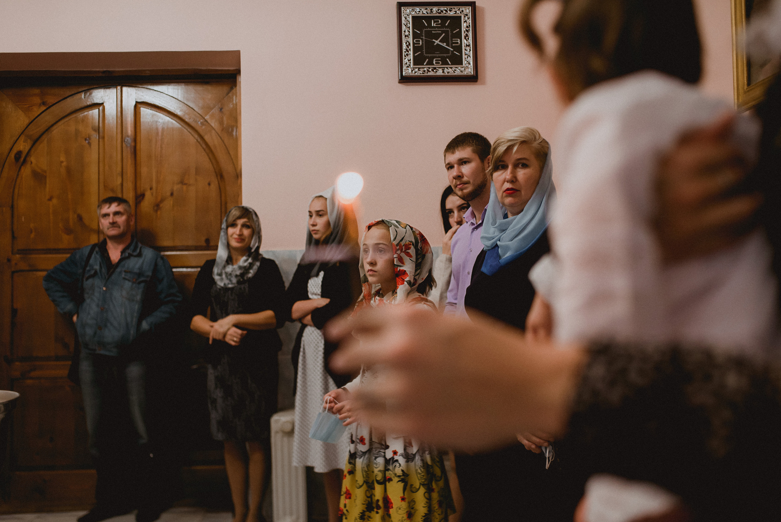 Крещение Анечки. Семейный документальный фотограф в Волгограде Мариэта Додина