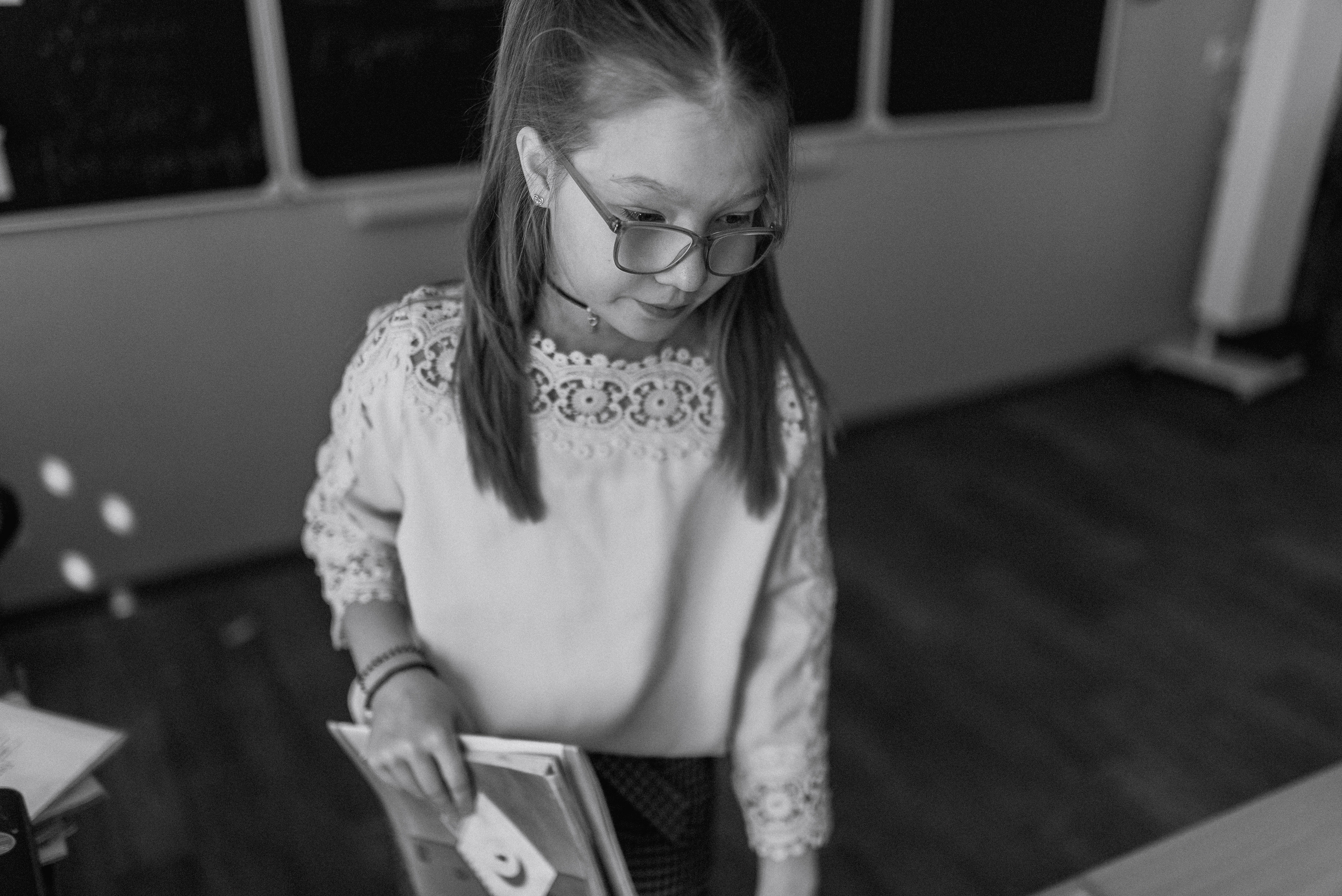 Школьная фотография. Семейный документальный фотограф в Волгограде Мариэта Додина