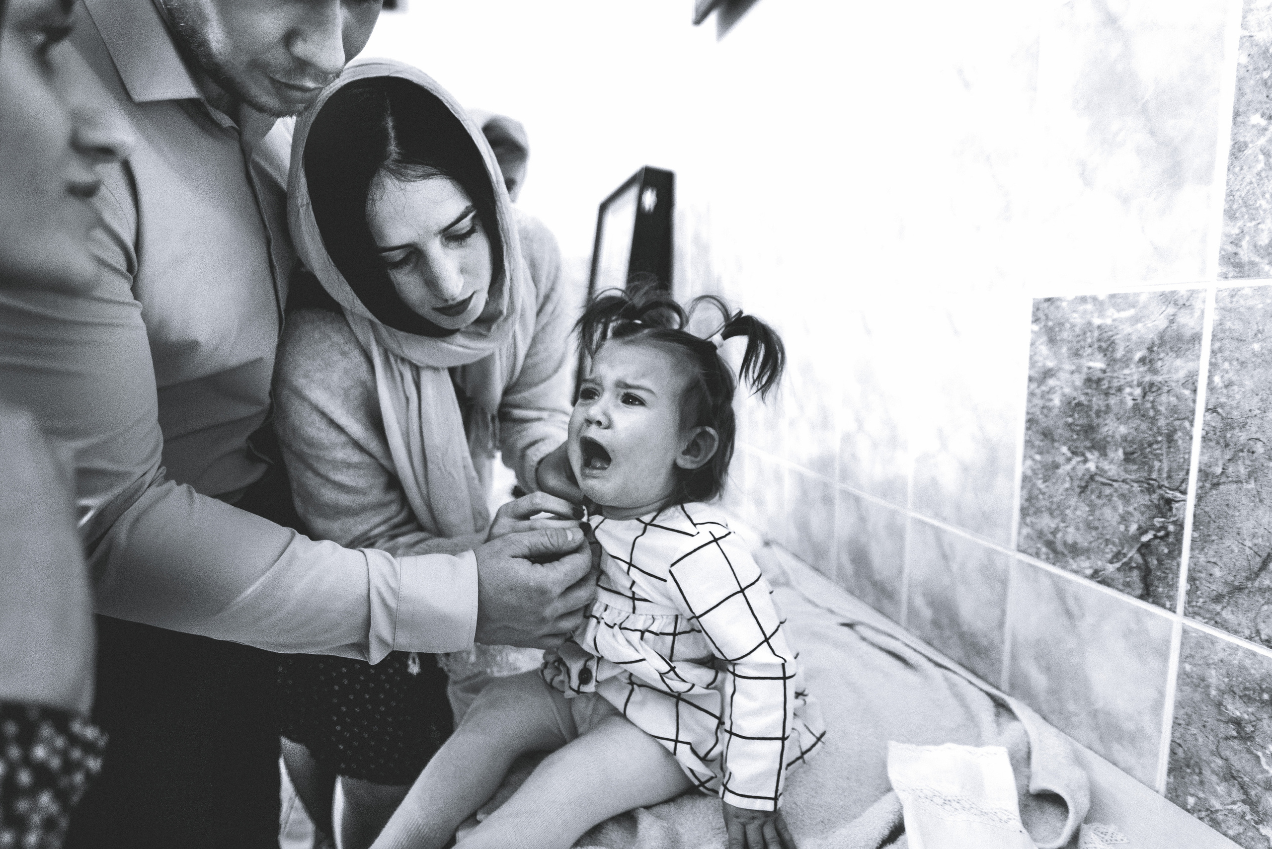 Крещение Анечки. Семейный документальный фотограф в Волгограде Мариэта Додина