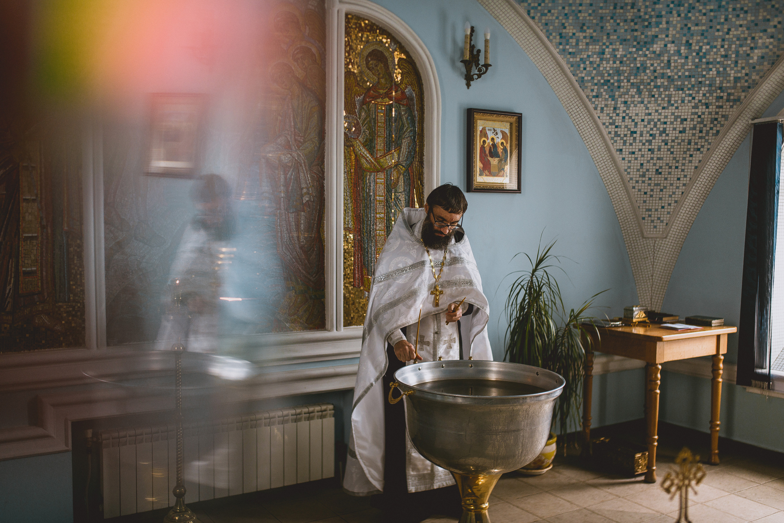 Крещение Полины. Семейный документальный фотограф в Волгограде Мариэта Додина