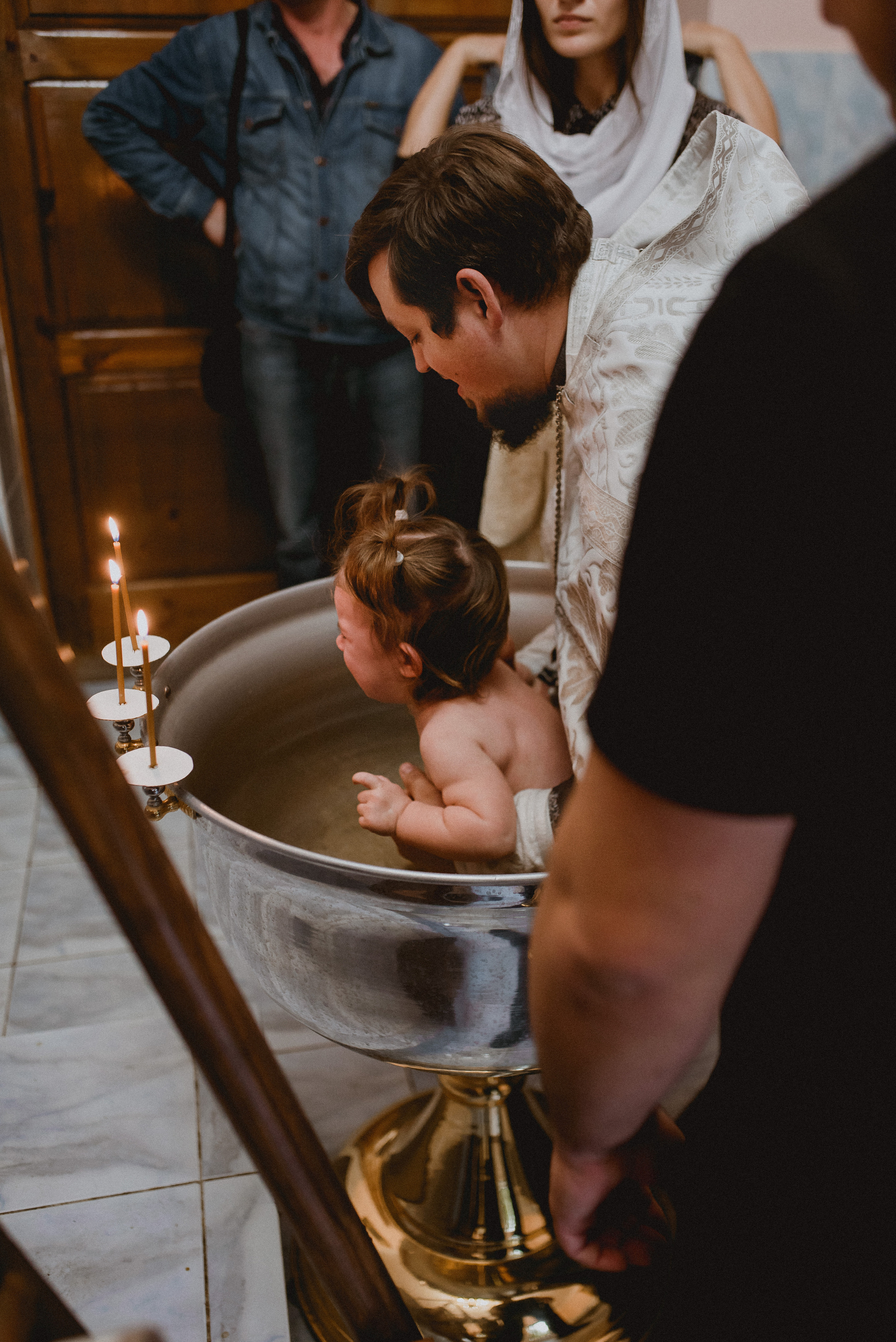 Крещение Анечки. Семейный документальный фотограф в Волгограде Мариэта Додина