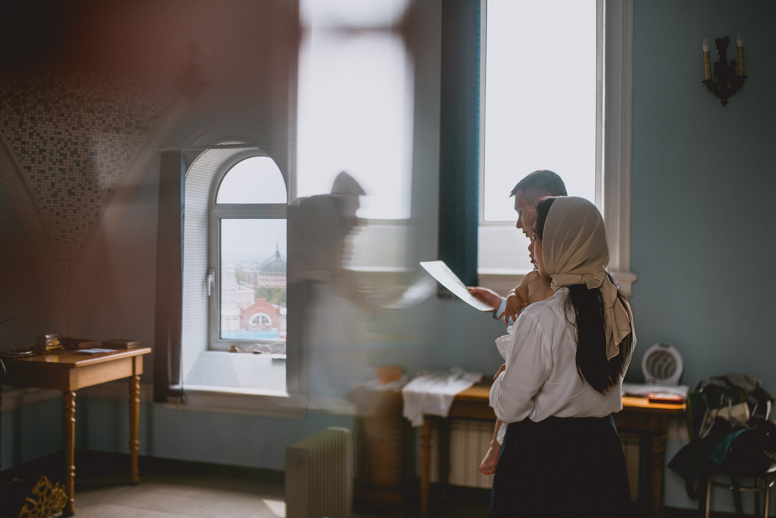 Крещение Полины. Семейный документальный фотограф в Волгограде Мариэта Додина