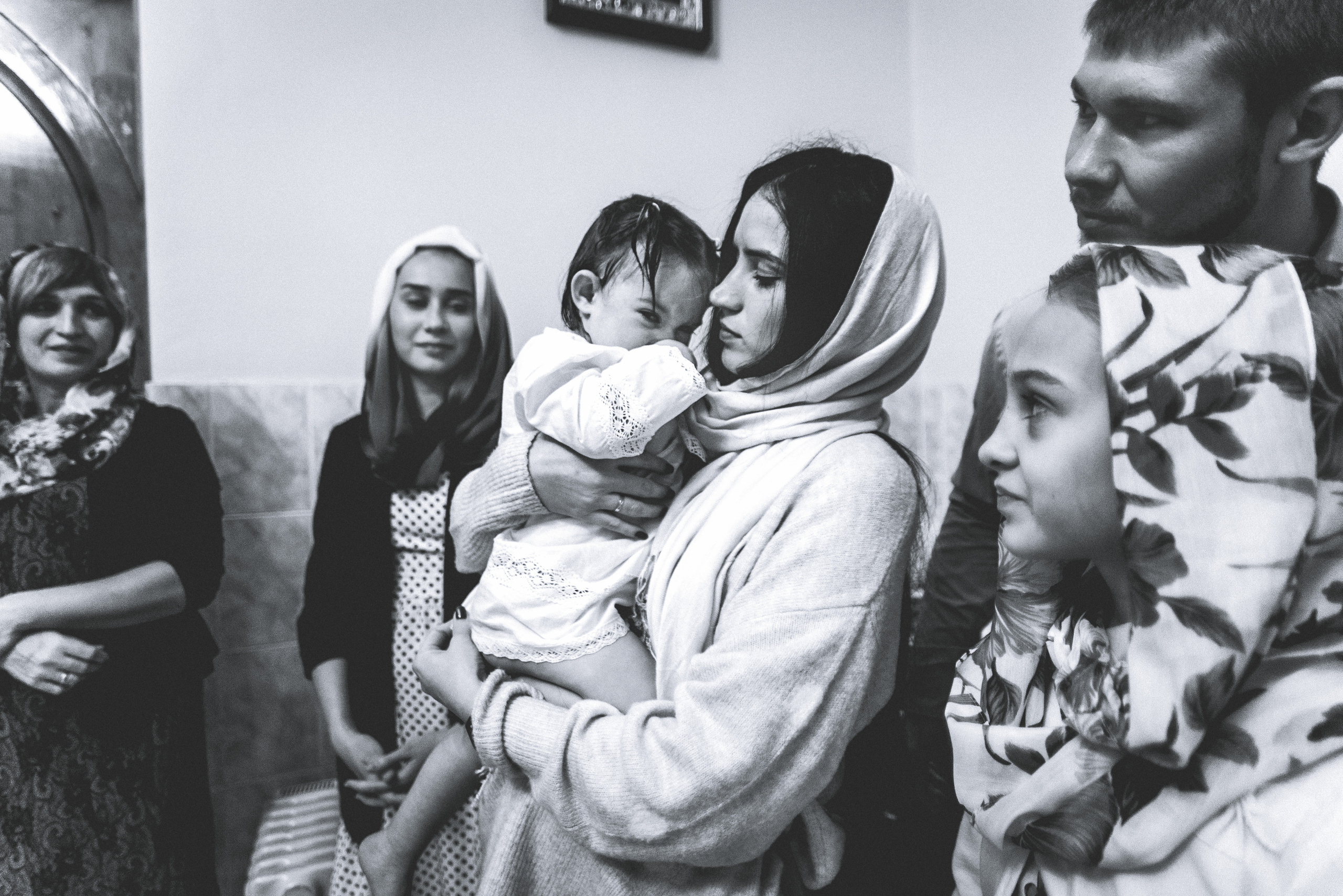 Крещение Анечки. Семейный документальный фотограф в Волгограде Мариэта Додина