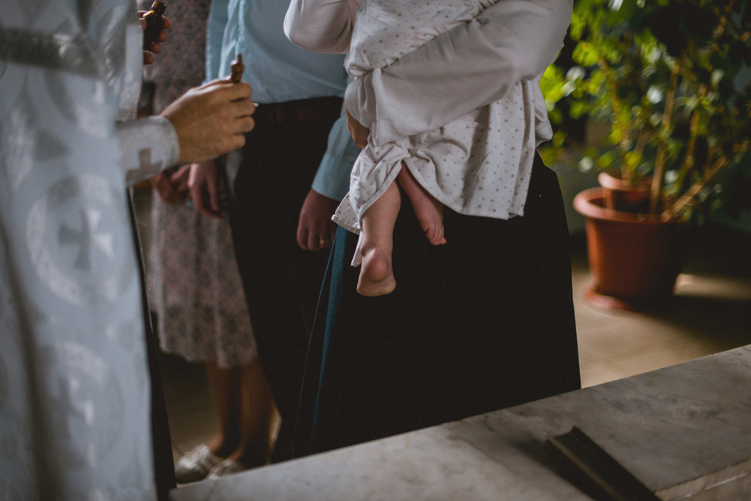Крещение Полины. Семейный документальный фотограф в Волгограде Мариэта Додина