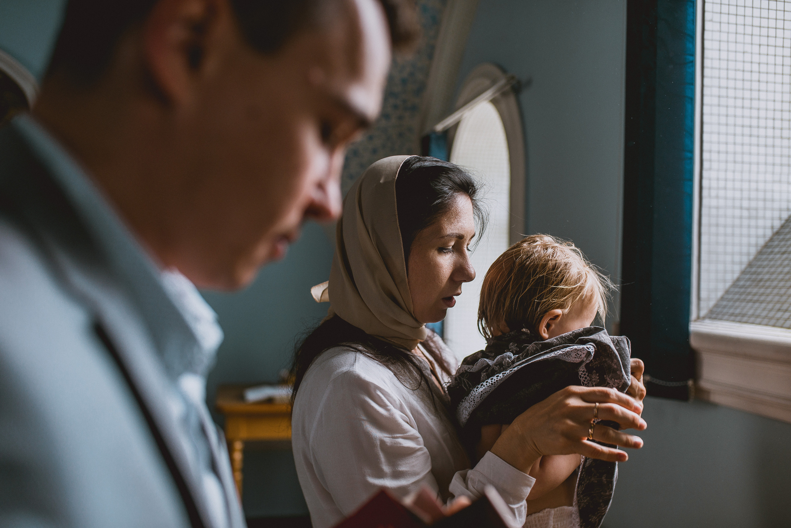 Крещение Полины. Семейный документальный фотограф в Волгограде Мариэта Додина