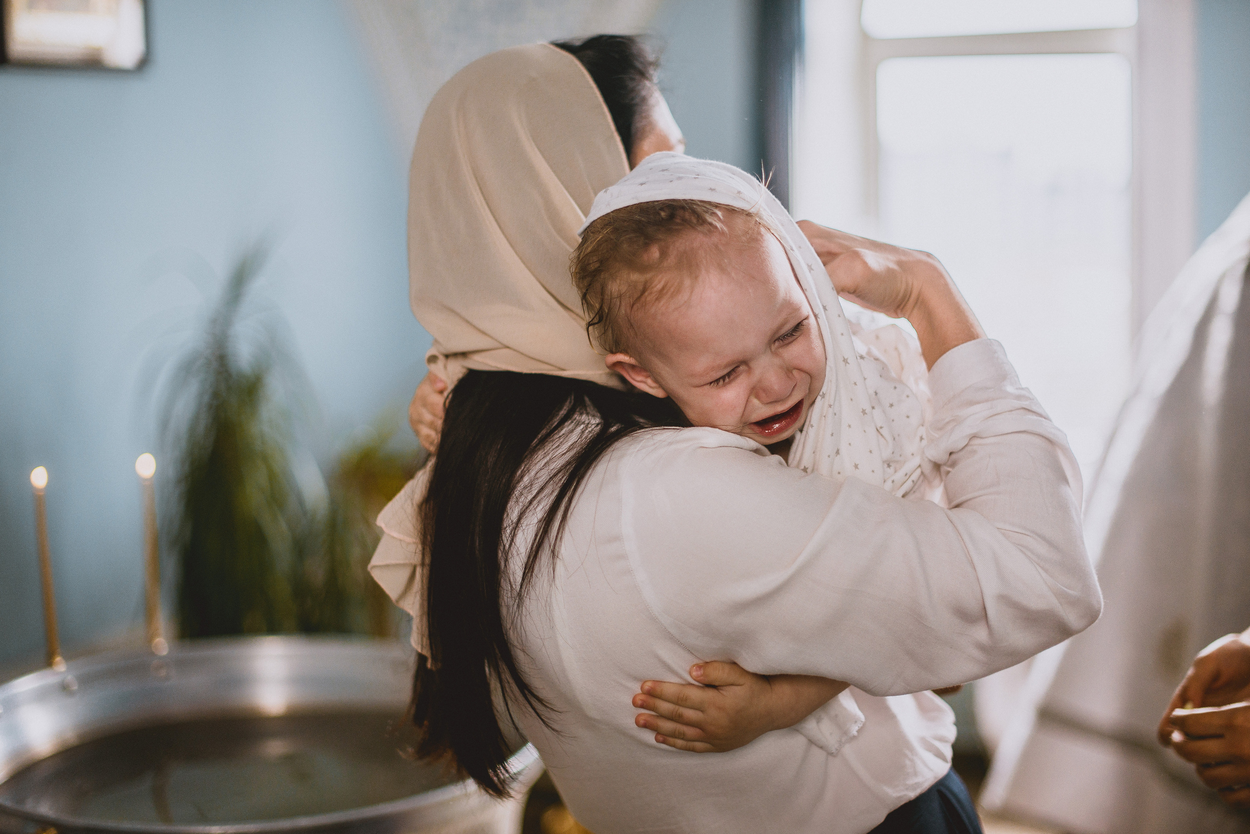 Крещение Полины. Семейный документальный фотограф в Волгограде Мариэта Додина