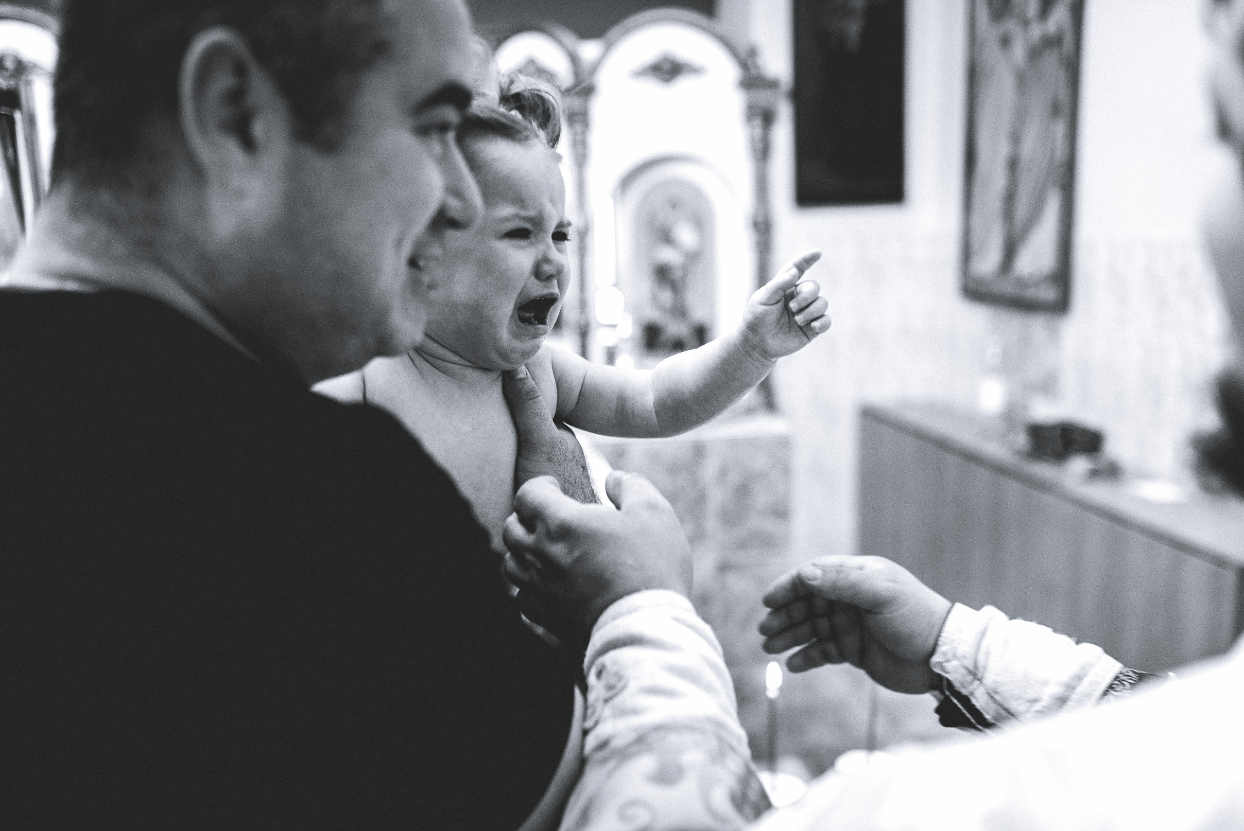Крещение Анечки. Семейный документальный фотограф в Волгограде Мариэта Додина