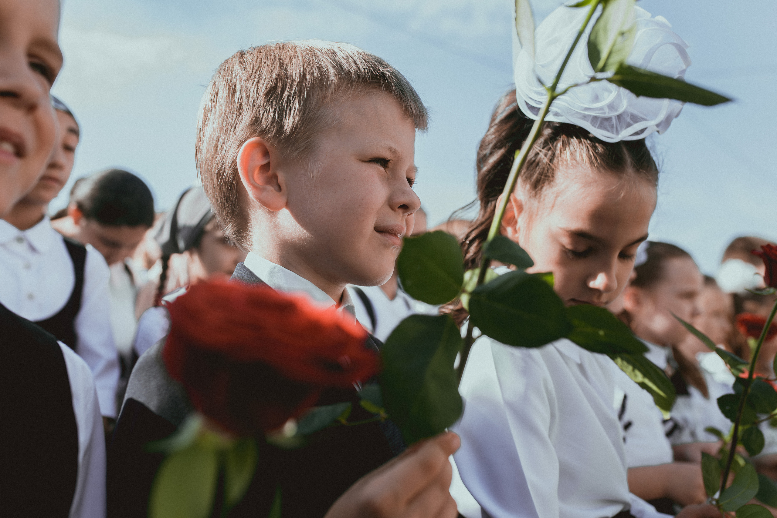 Школьная фотография. Семейный документальный фотограф в Волгограде Мариэта Додина