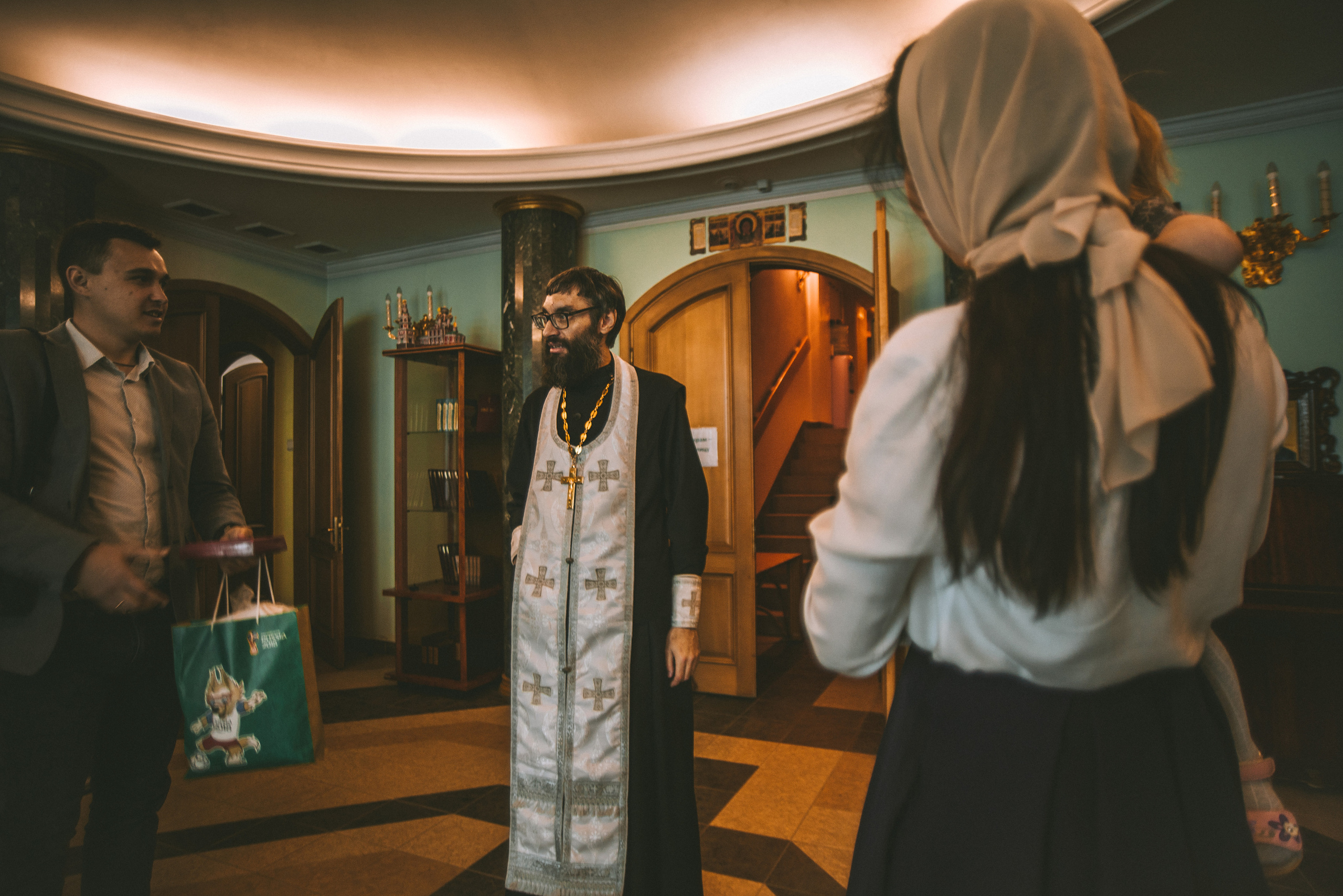 Крещение Полины. Семейный документальный фотограф в Волгограде Мариэта Додина