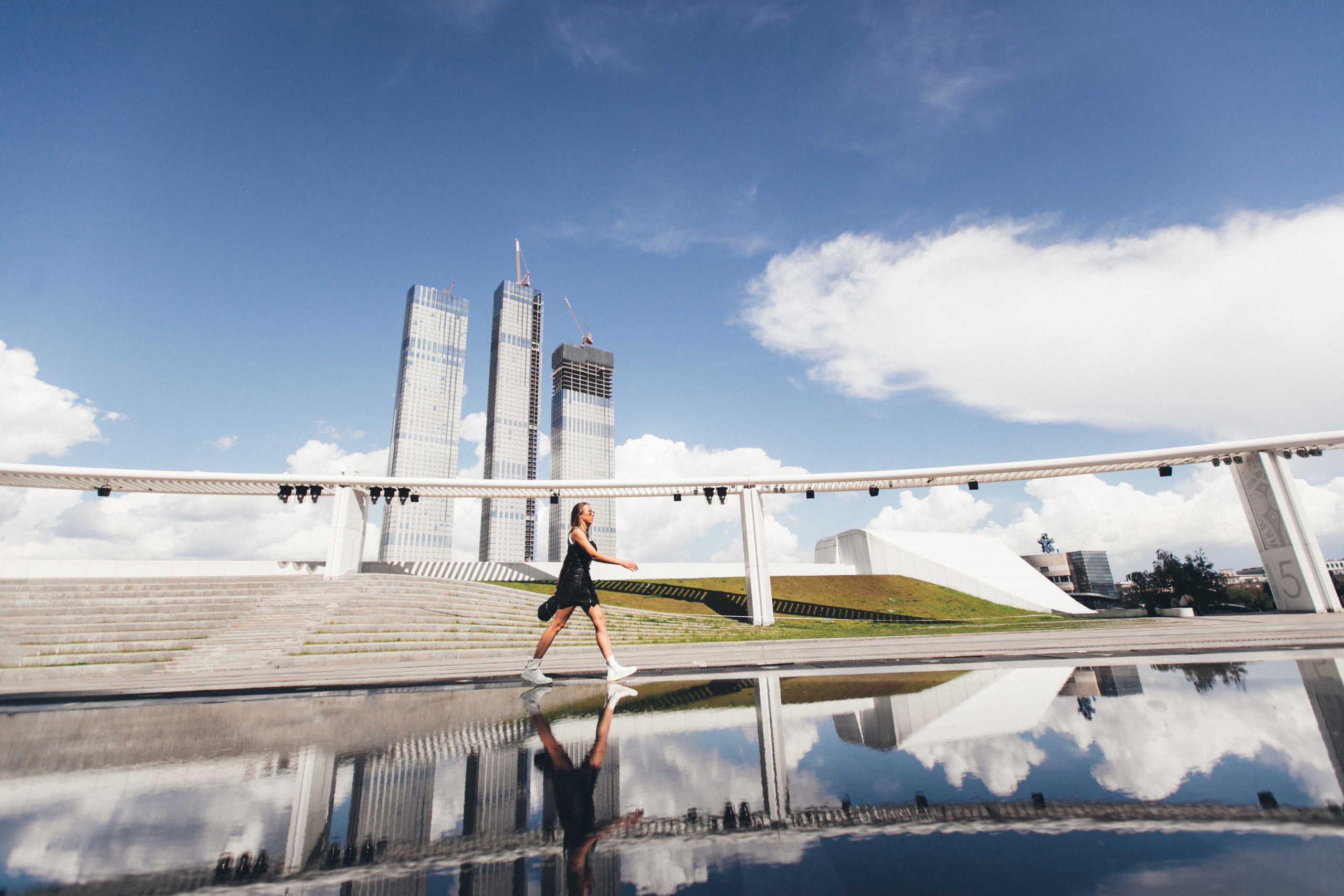 Прогулка и фотосессия по Москва Сити. Фотограф Галина Скорик
