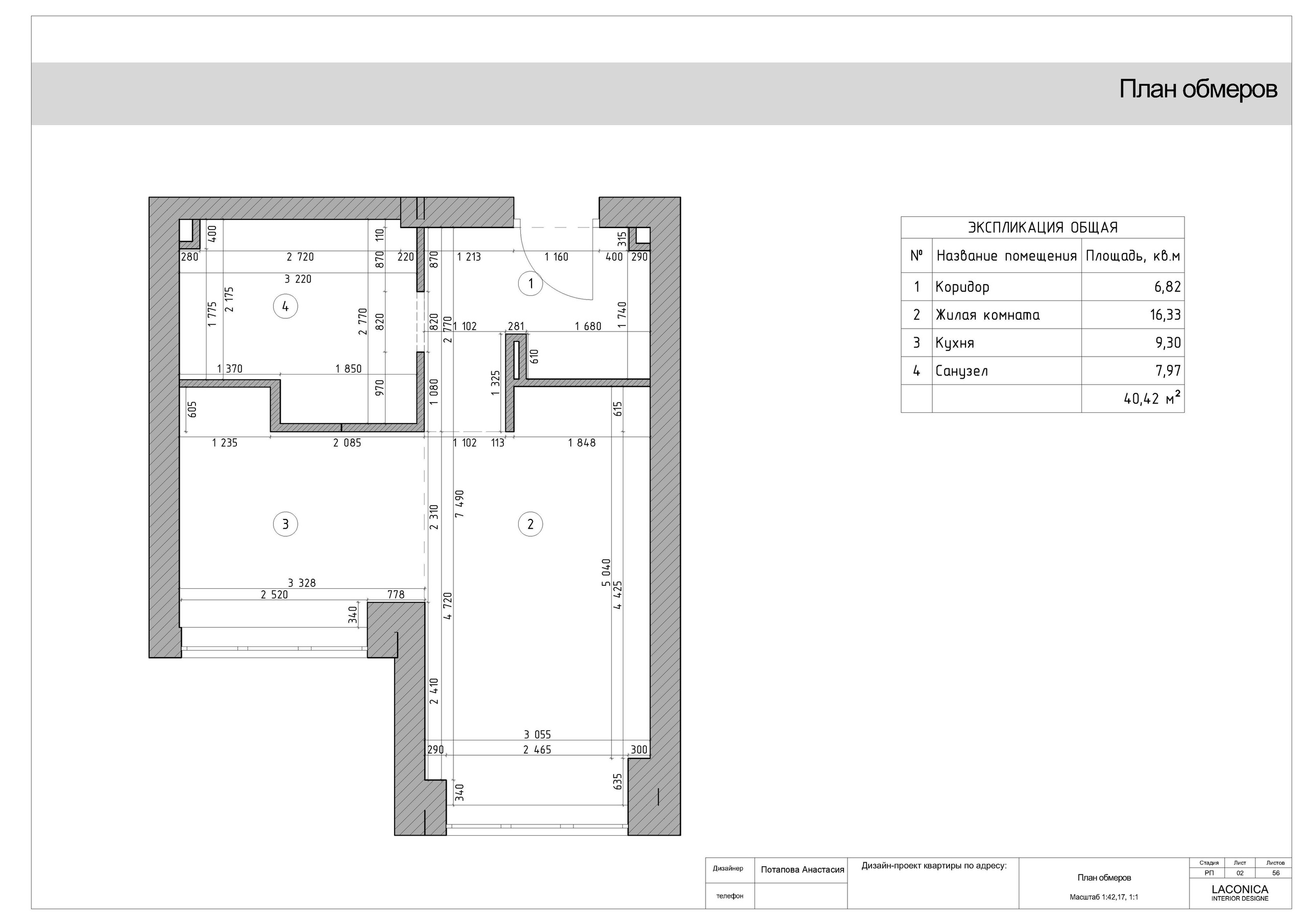 ЖК Прайм Парк 1. LACONICA INTERIOR DESIGN