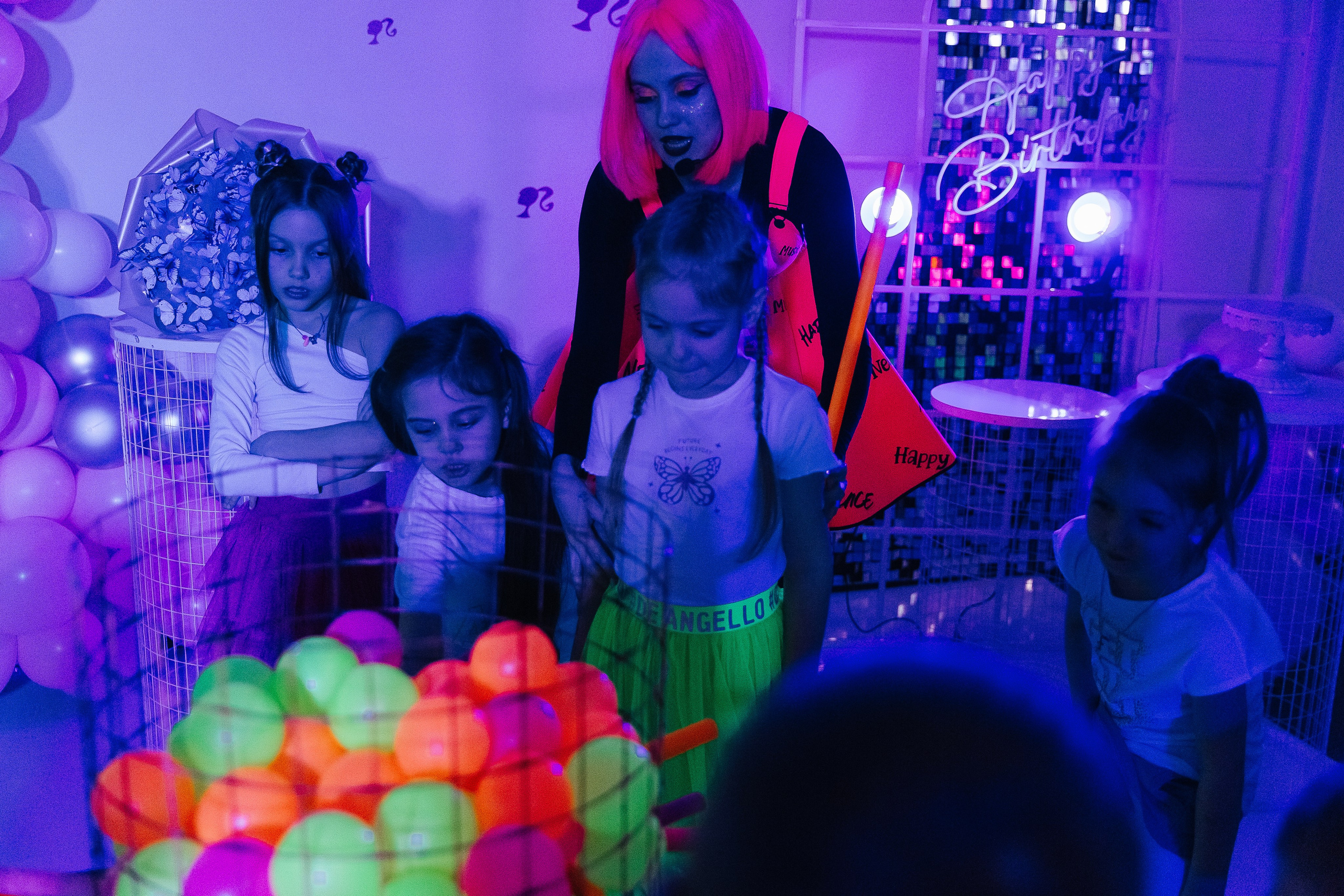 Неоновая вечеринка. Фотограф в Красноярске Любовь Малеева