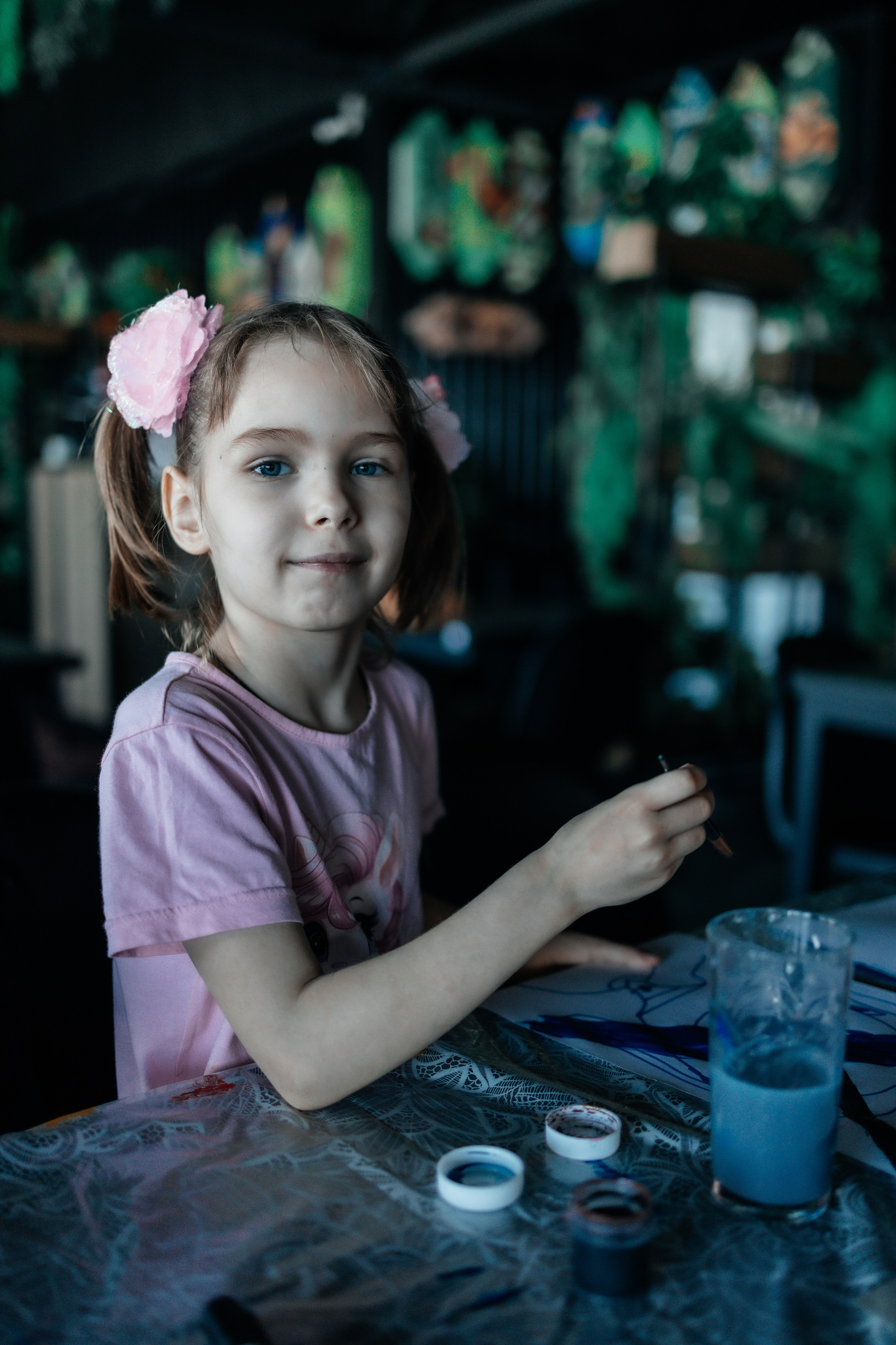 Азартное рисование. Семейный и детский фотограф в Славгороде Анастасия Винс