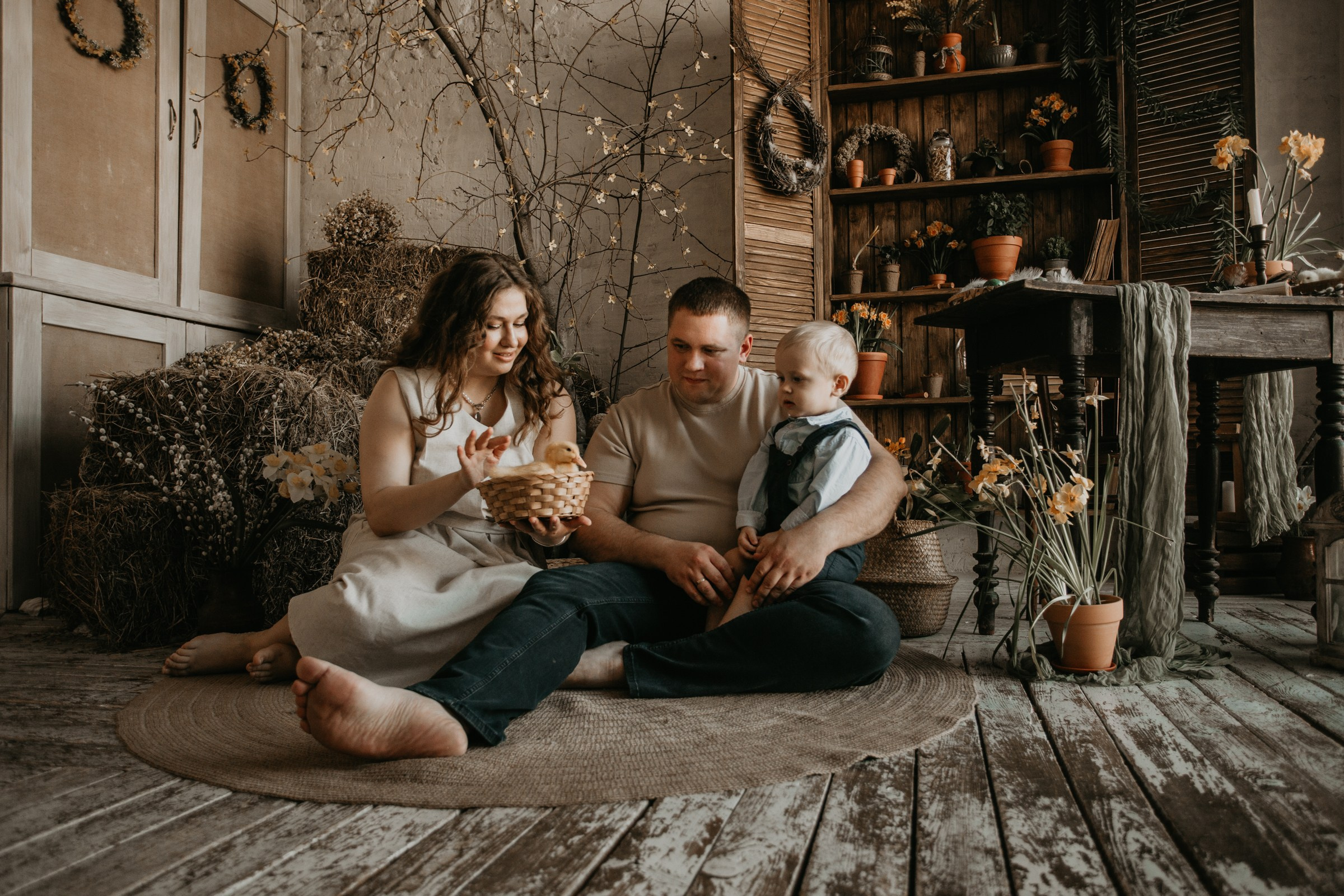 Владимир и Алена с сыном. Свадебный и семейный фотограф в Тюмени Александр Виноградов