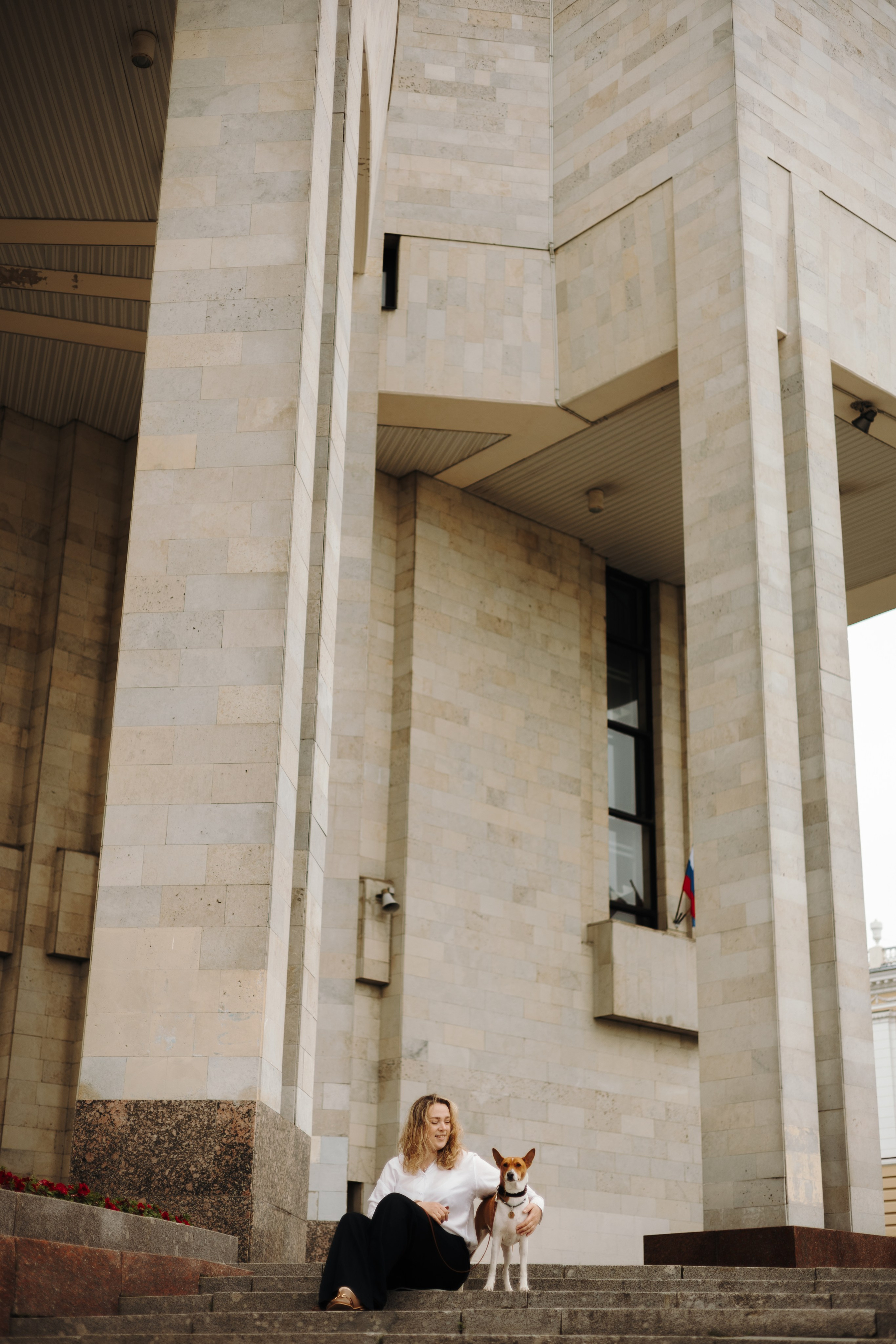 Ольга, Тимофей и Аурис. Фотограф животных Евгения Верцинская