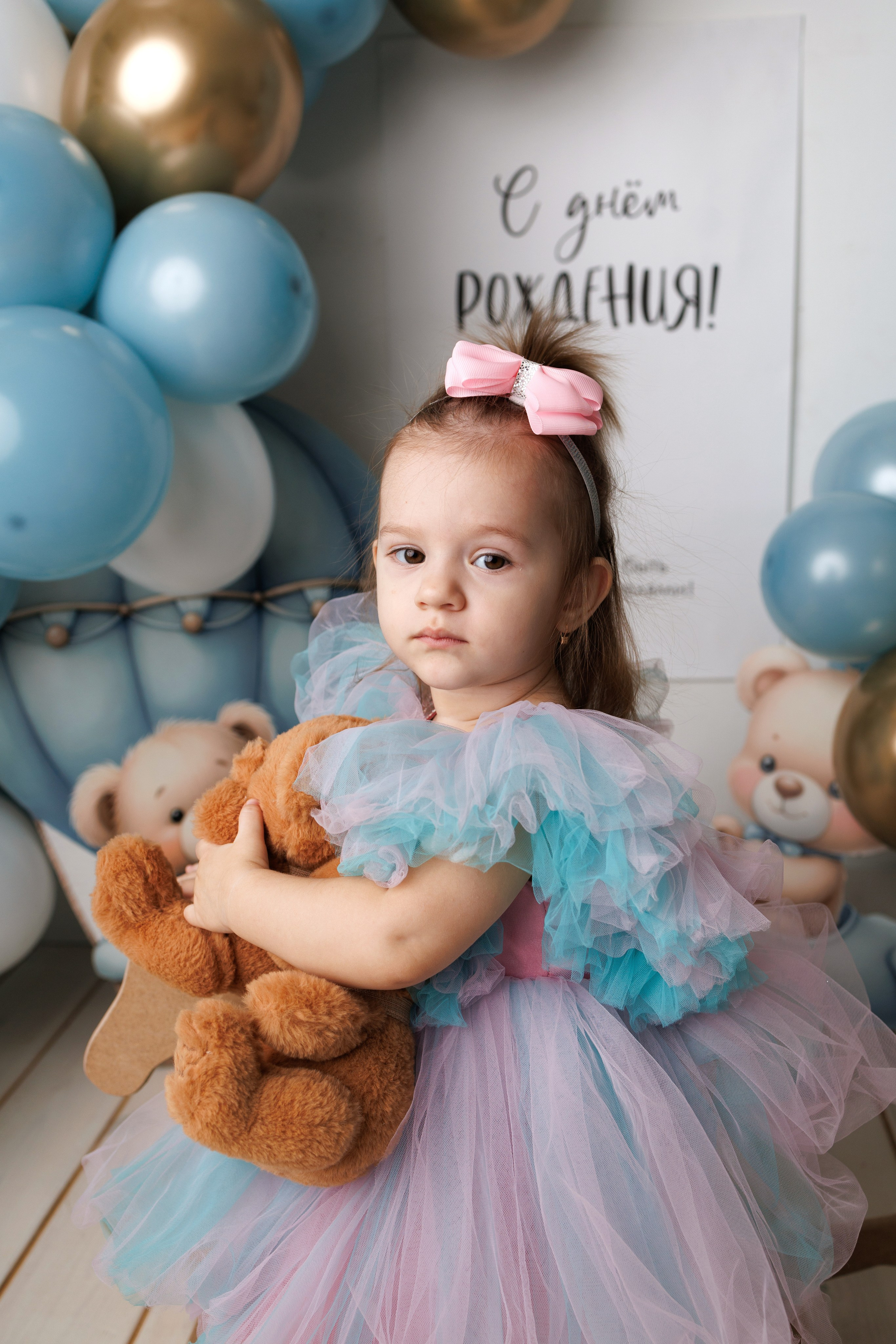 Ксюше 2 годика. Фотограф новорожденный малышей Новосибирск