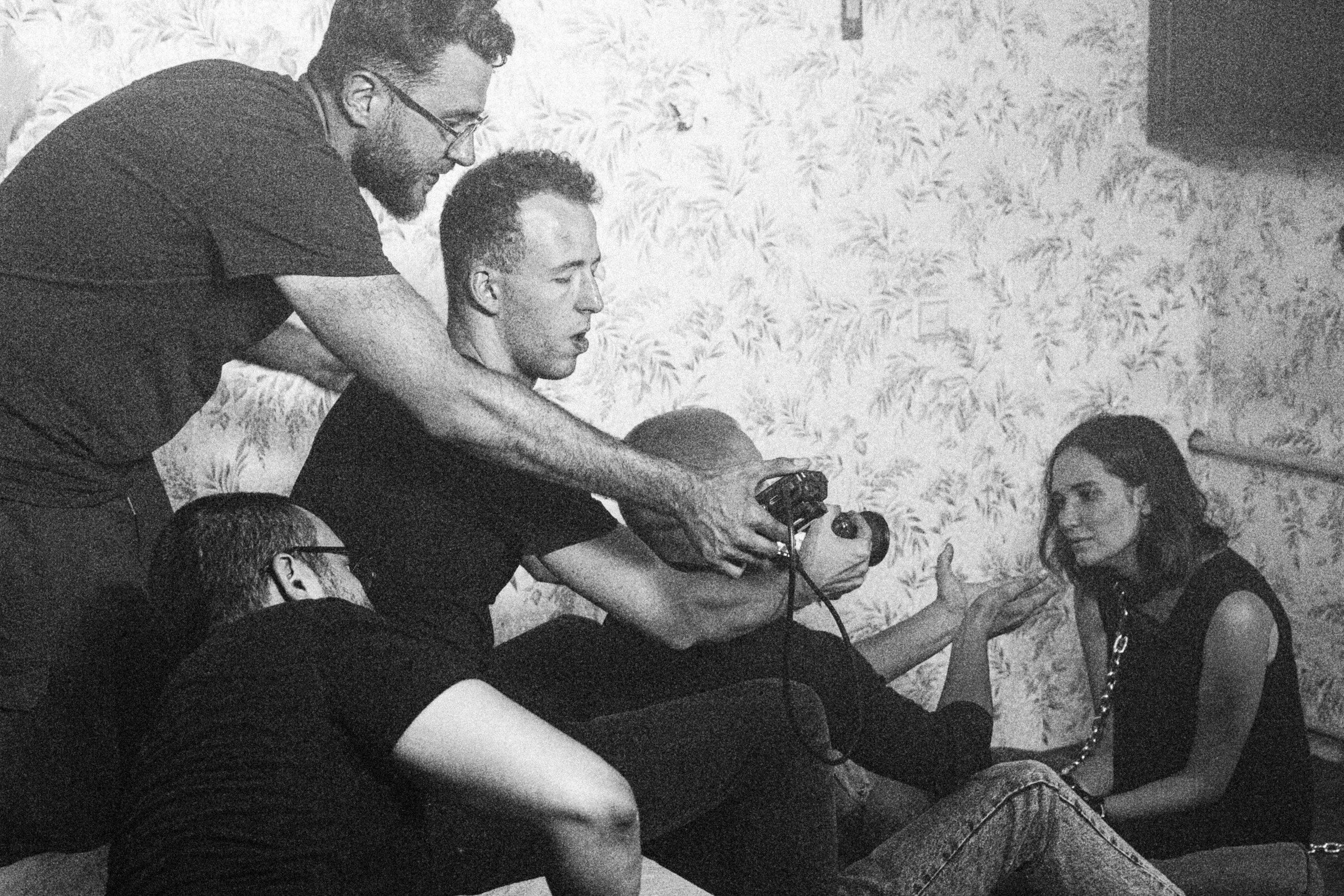 Behind the scenes. Portrait and backstage photographer Nina Crane