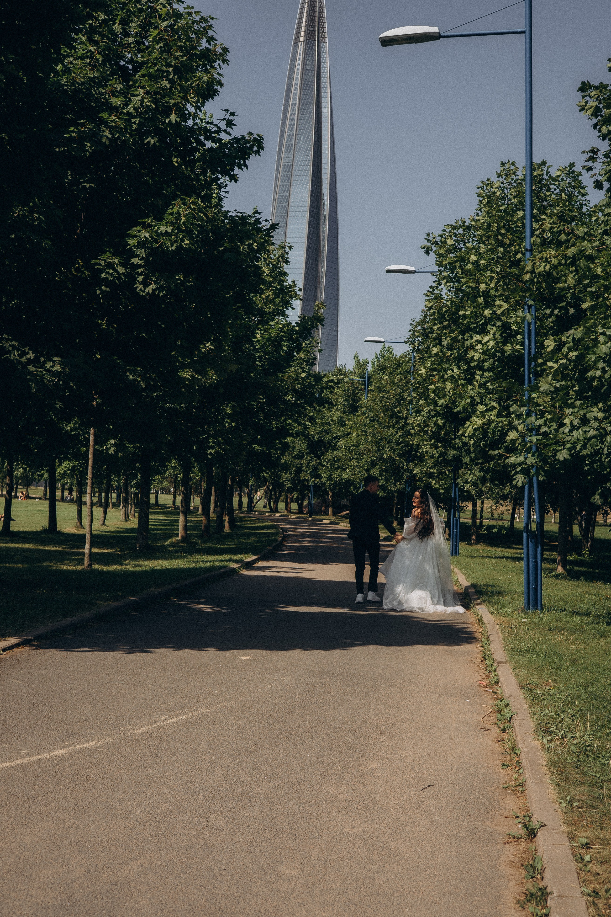 СВАДЕБНАЯ СЬЕМК В ПАРКЕ 300-ЛЕТИЯ. Профессиональный фотограф, Санкт-Петербург — Виктория Богомолова