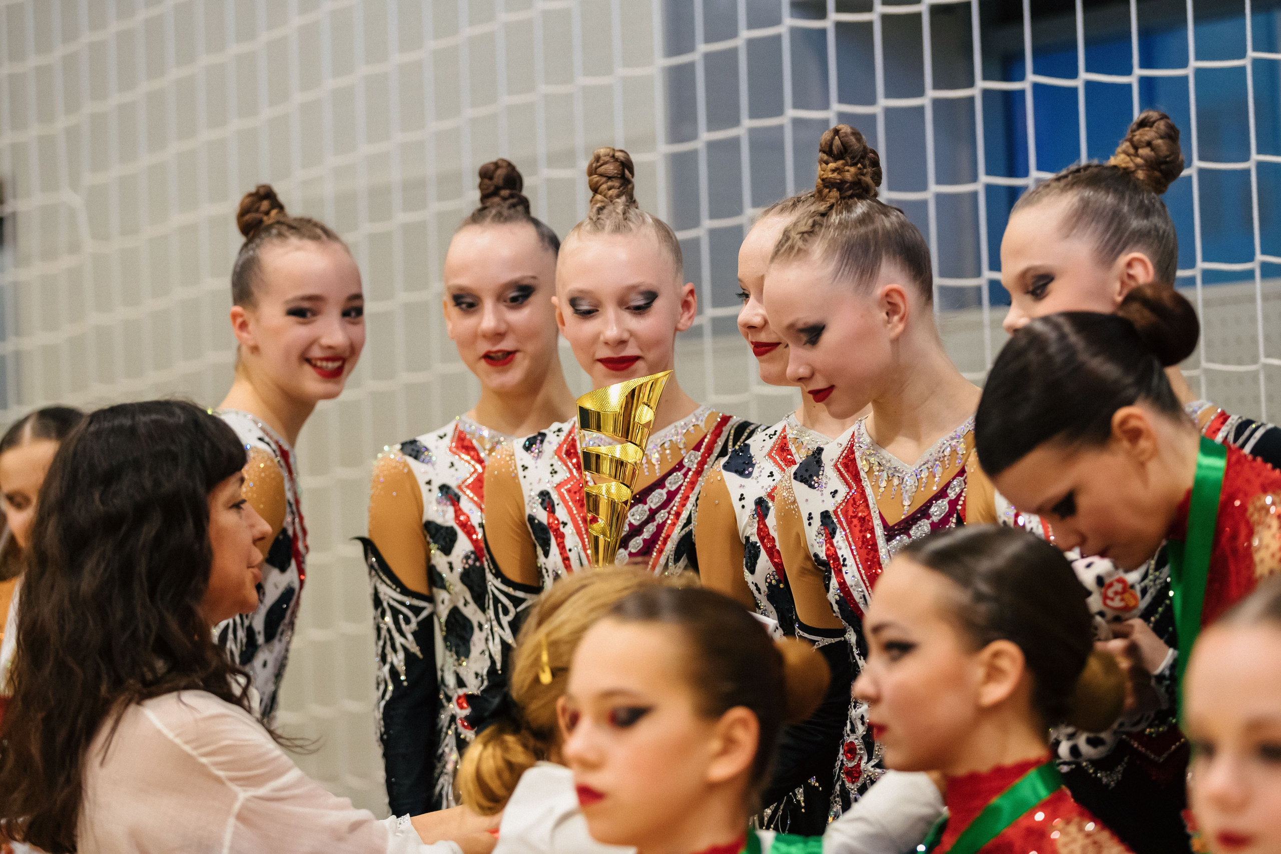 Городские соревнования по эстетической гимнастике «СТРЕКОЗА». Спортивный фотограф Александр Васильев. RG и AGG