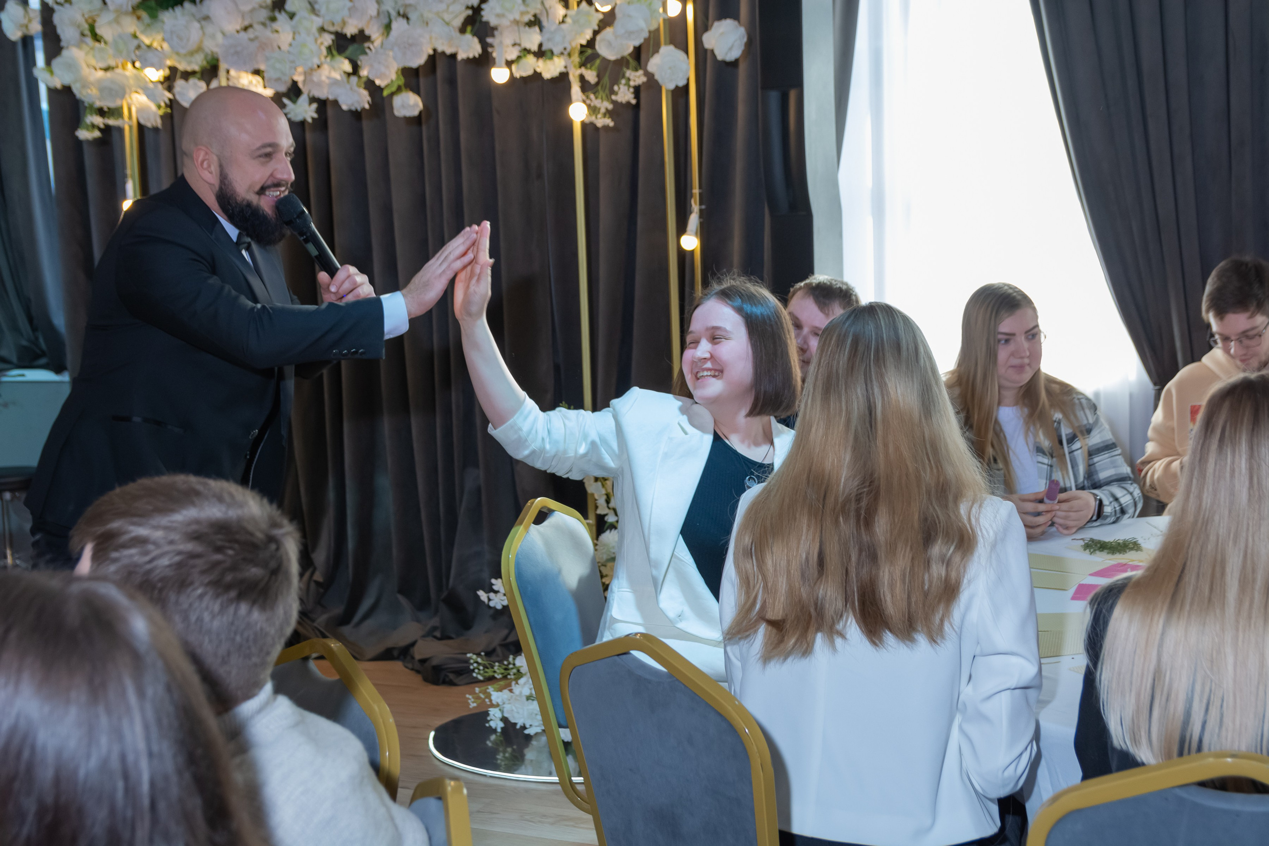 Свадебное чаепитие для молодоженов