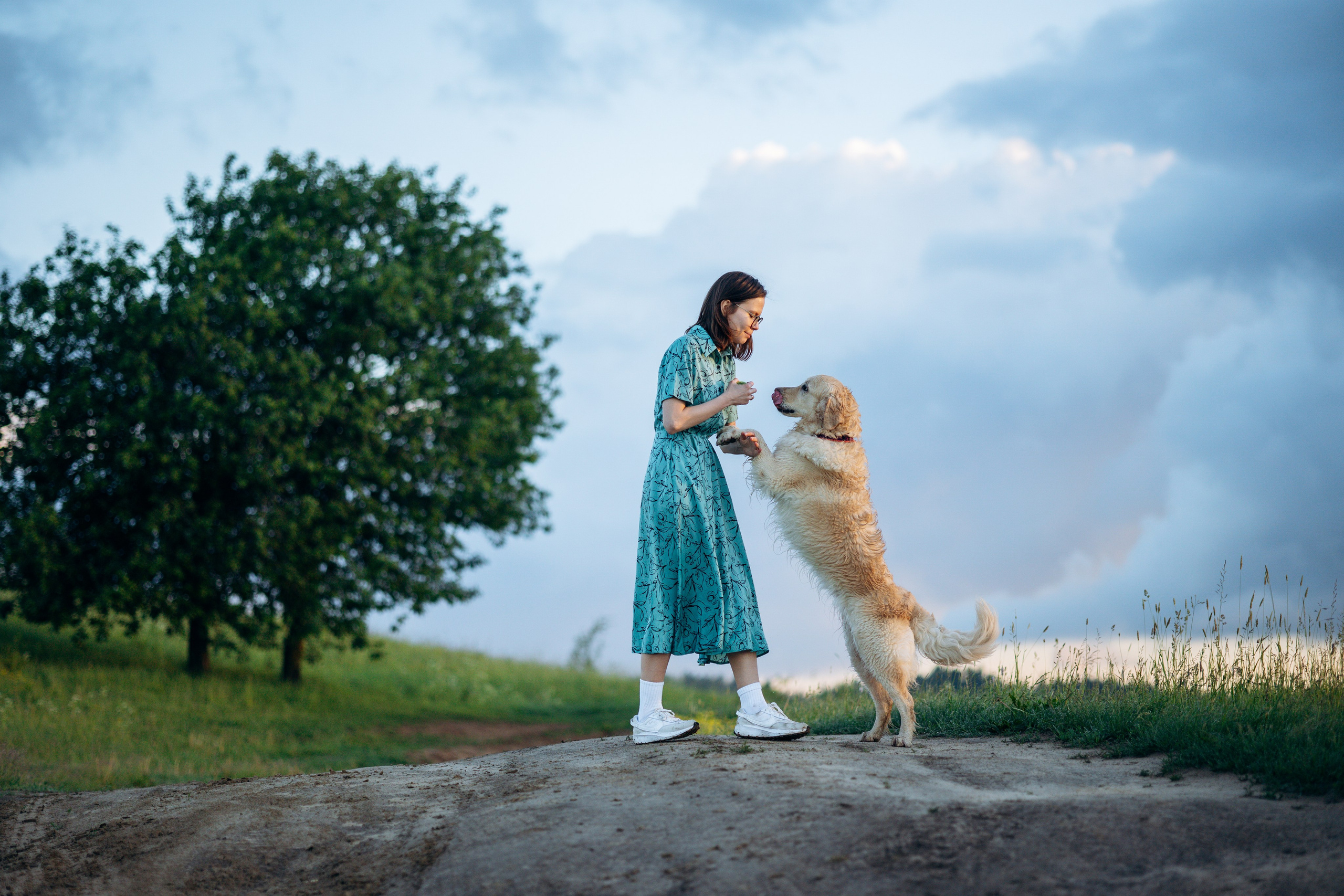 Юля и Руби. Фотограф — Анималист | Санкт-Петербург