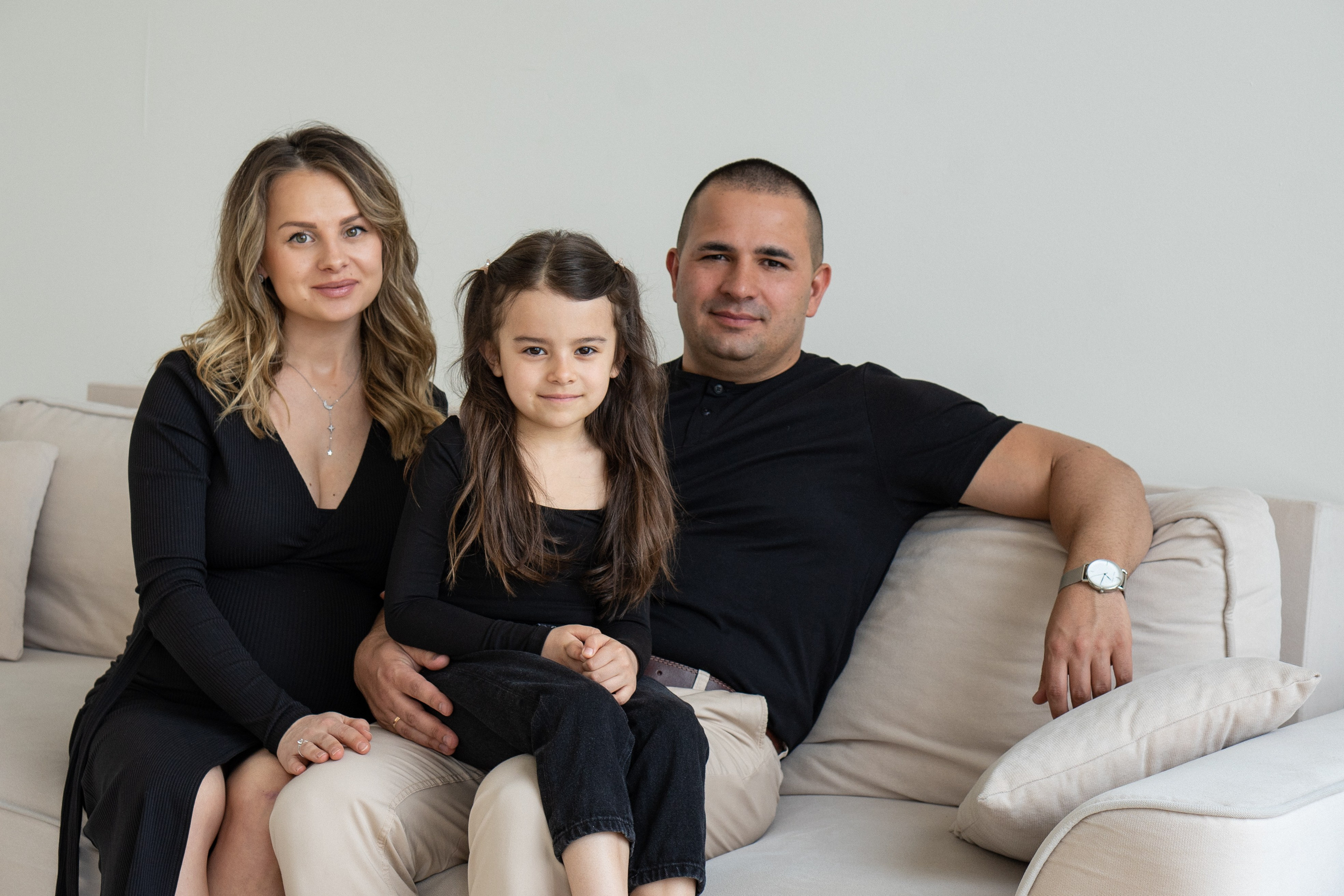 Семья Ф.студийная фотосессия. Фотограф Ольга Игорева