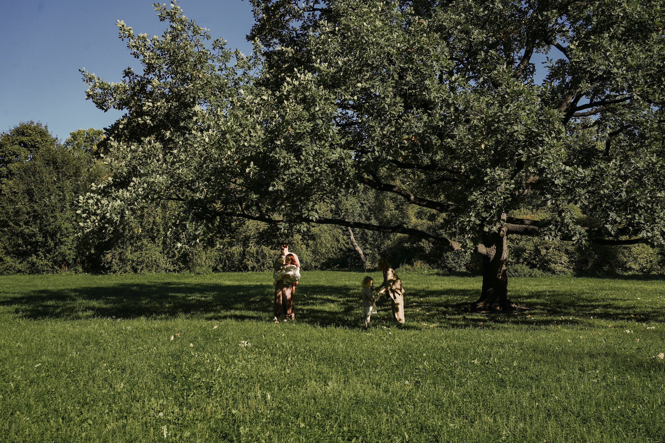Семейная фотосессия в Парке 300-летия. Фотограф Ольга Игорева