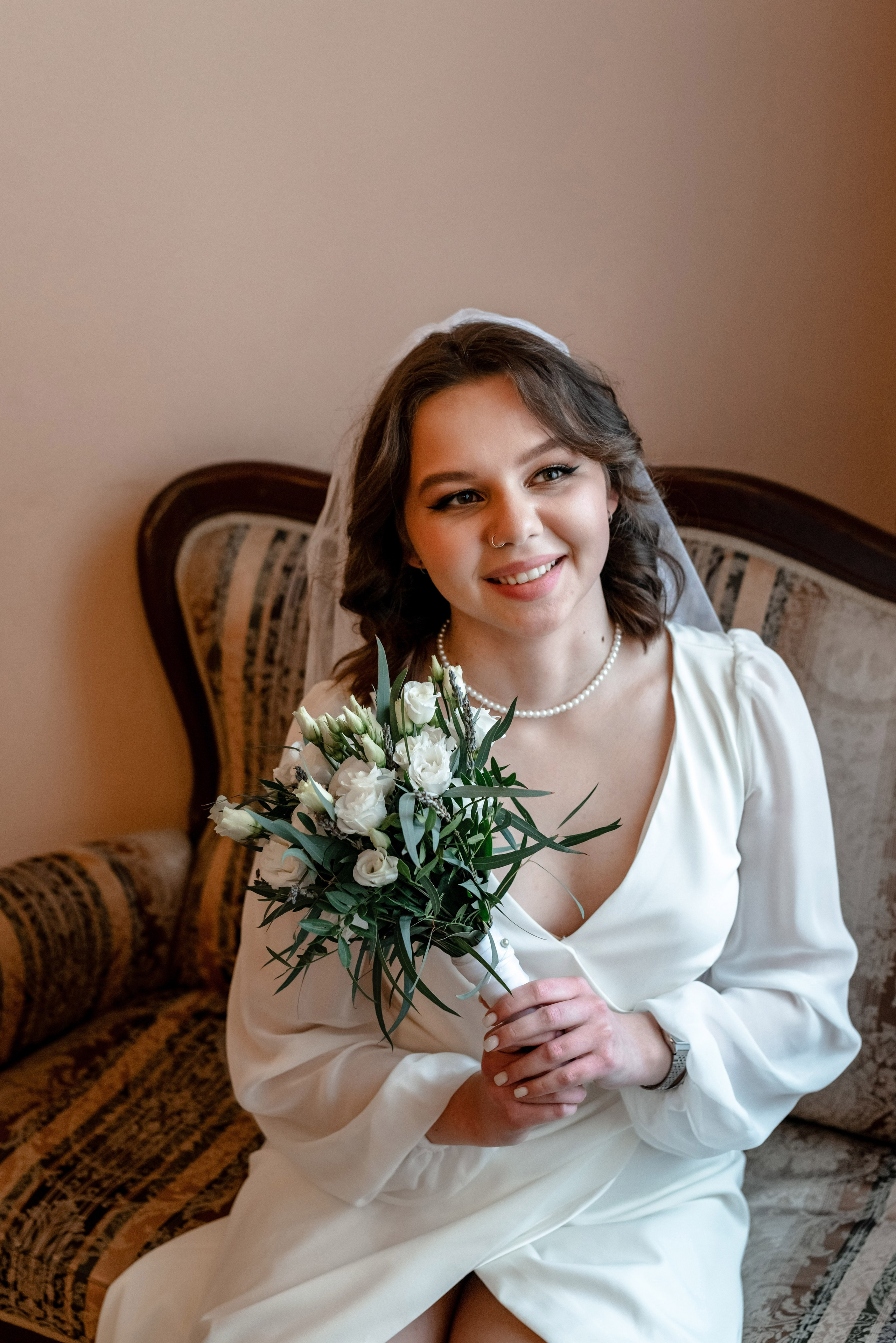 Ксения и Егор (фотосессия в ЗАГСе Петроградского района, Ботаническом саду с сакурой). Портретный, семейный и свадебный фотограф в Санкт-Петербурге и в Пушкине Ширяев Денис