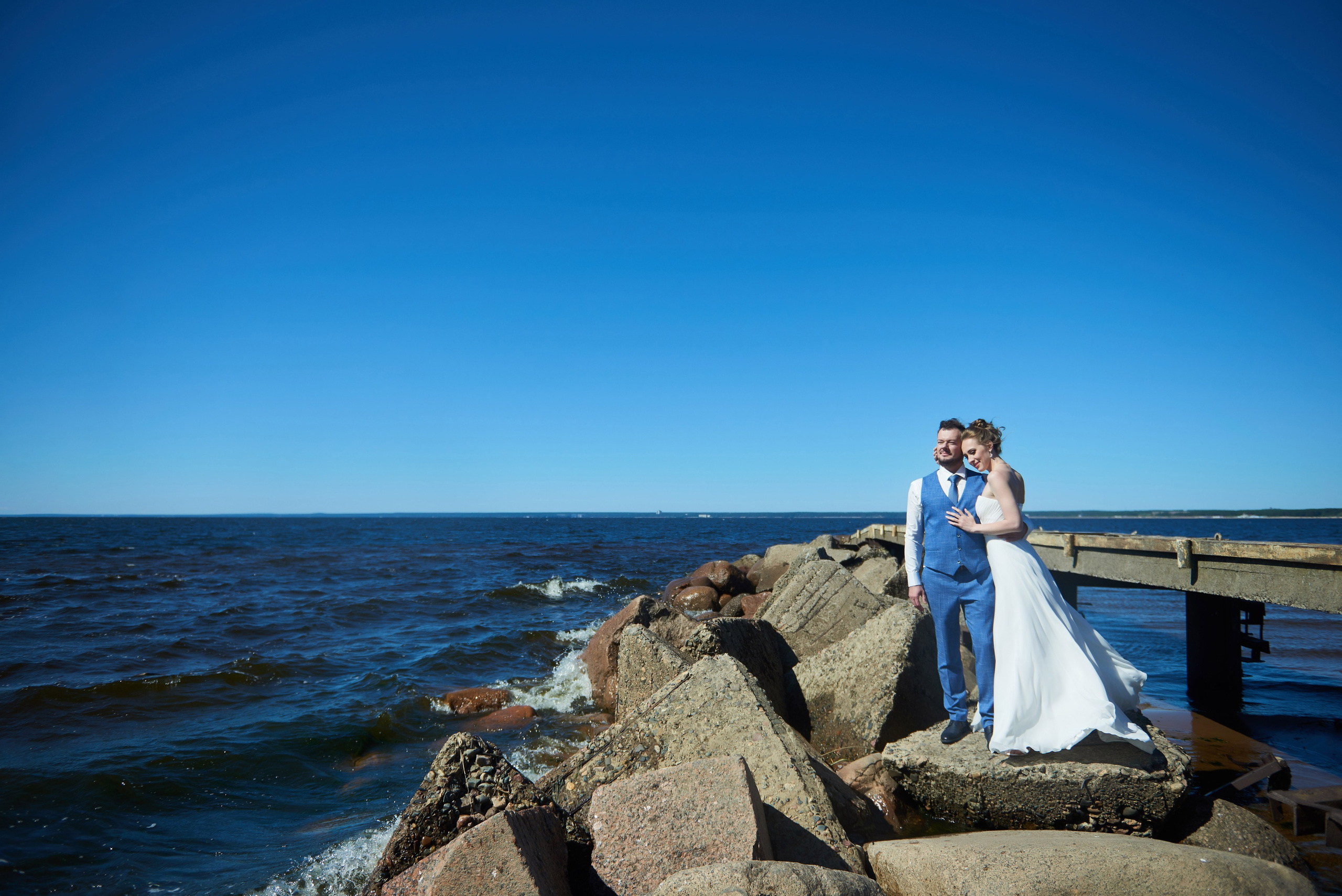 Александра и Вячеслав (фотосессия на берегу Финского залива в парке Дубки в Сестрорецке). Портретный, семейный и свадебный фотограф в Санкт-Петербурге и в Пушкине Ширяев Денис