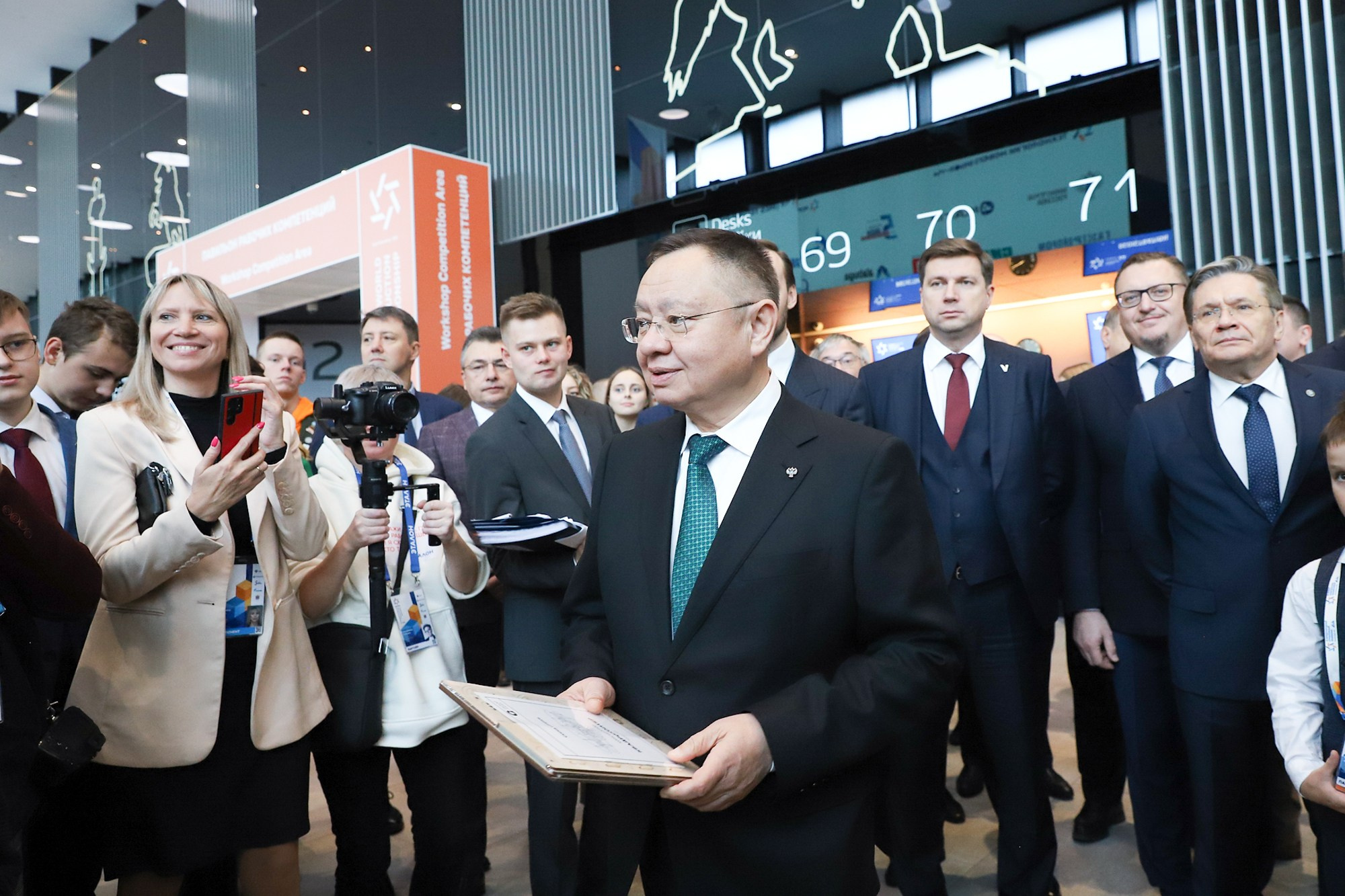 Lll Международный строительный чемпионат. Фотограф Дарья Попова