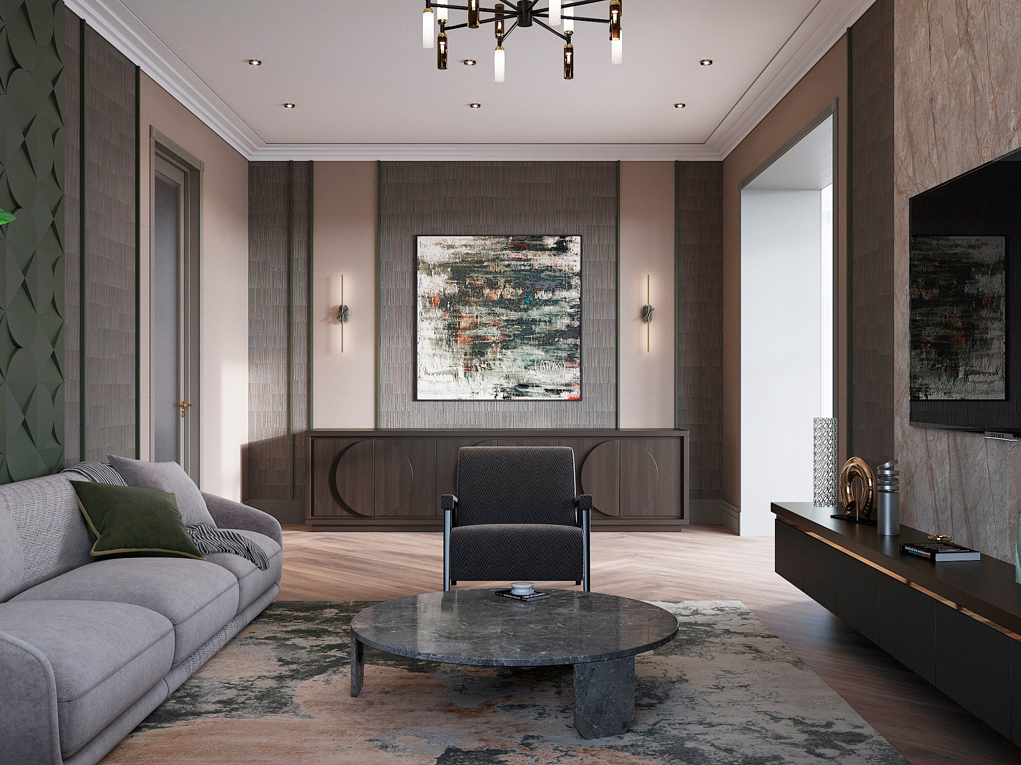 Коттедж 282кв Айдарово. Kich.design