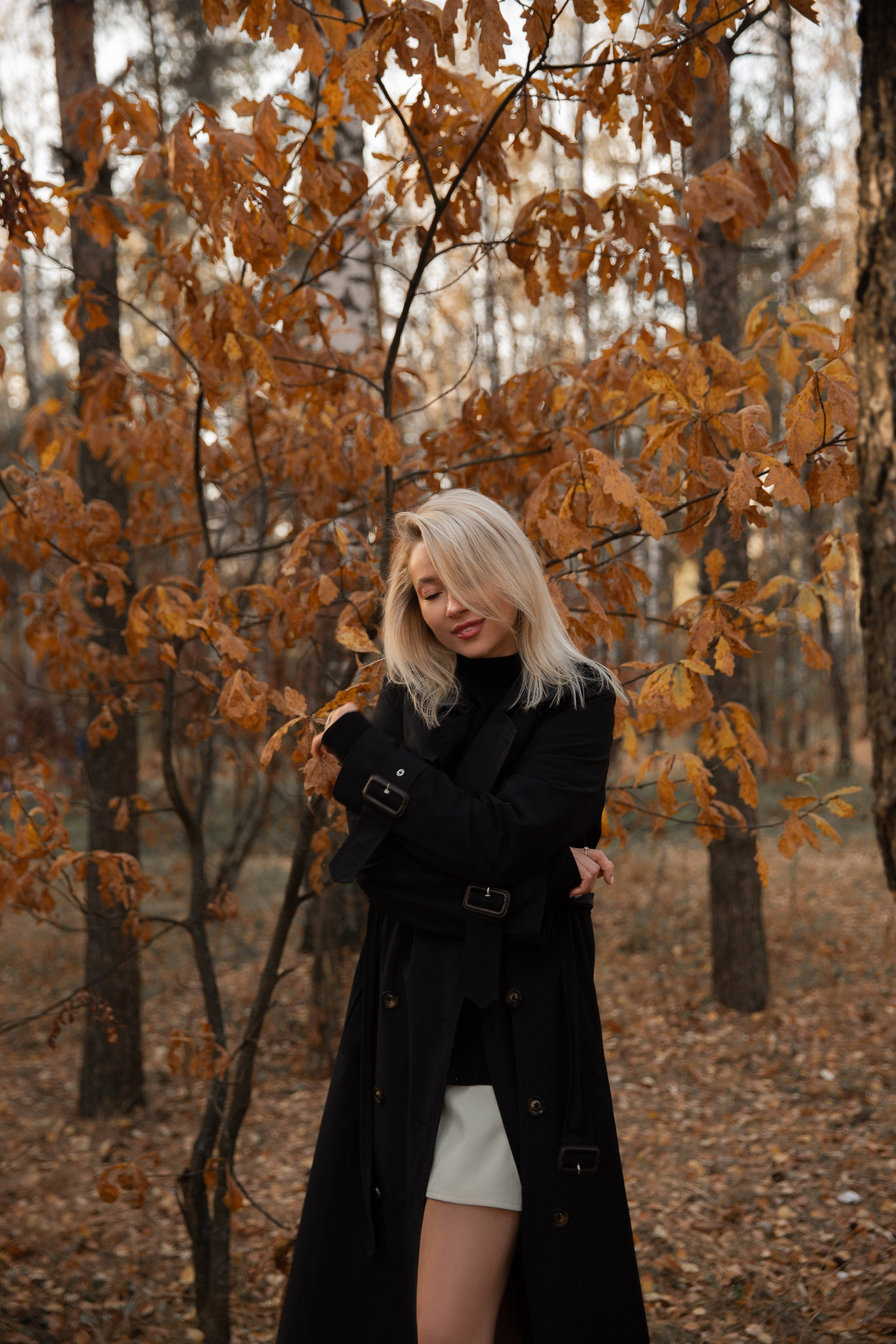 Машенька в лесу. Свадебный и портретный фотограф в Москве Мария Кравченко