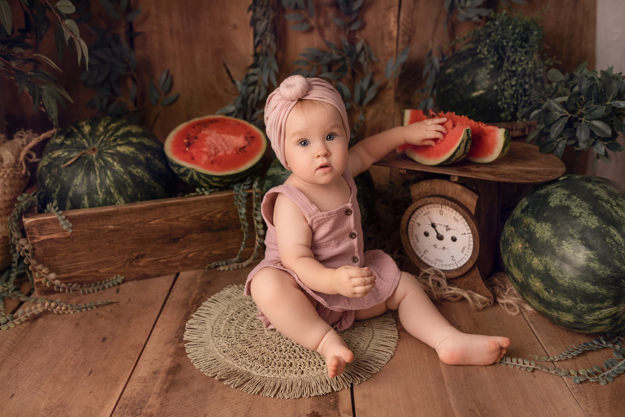 ПЕРВЫЙ ГОДИК. Фотограф новорождённых в Ростове-на-Дону Алина Морозова