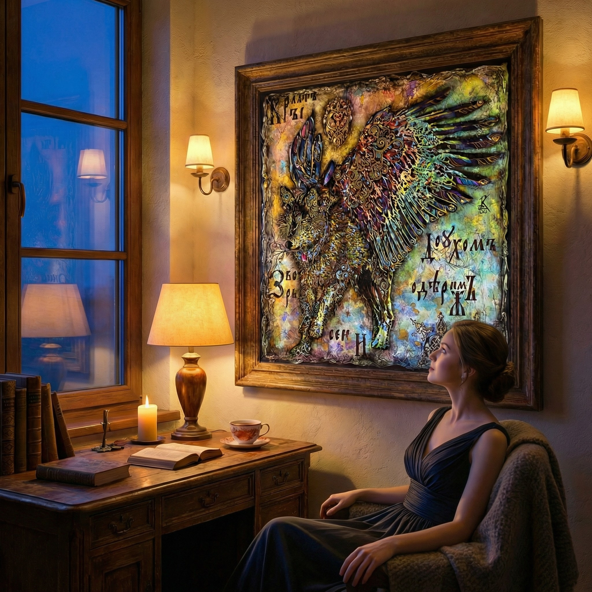 «Крылат сей зверь и духом одержим». Персональная галерея художника Котикова Виталия