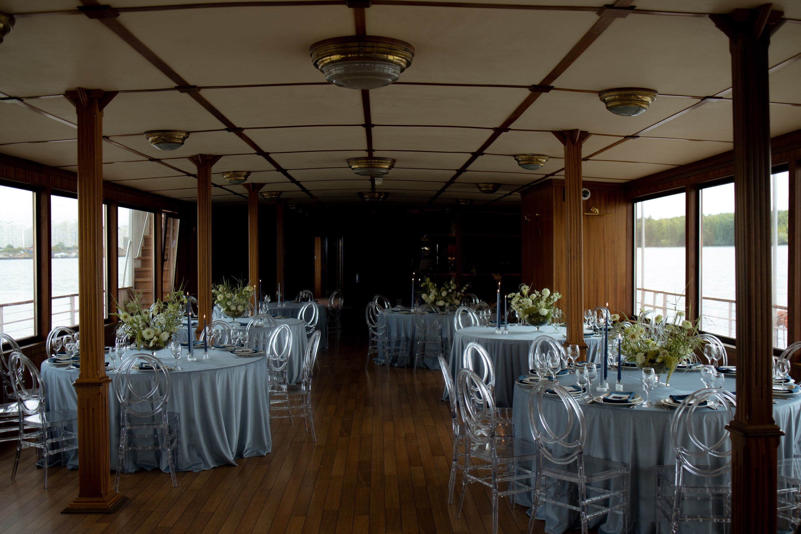 Мужской ДР. Теплоход «Императрица». Оформление свадеб, декор свадеб Вера Маркова, Москва