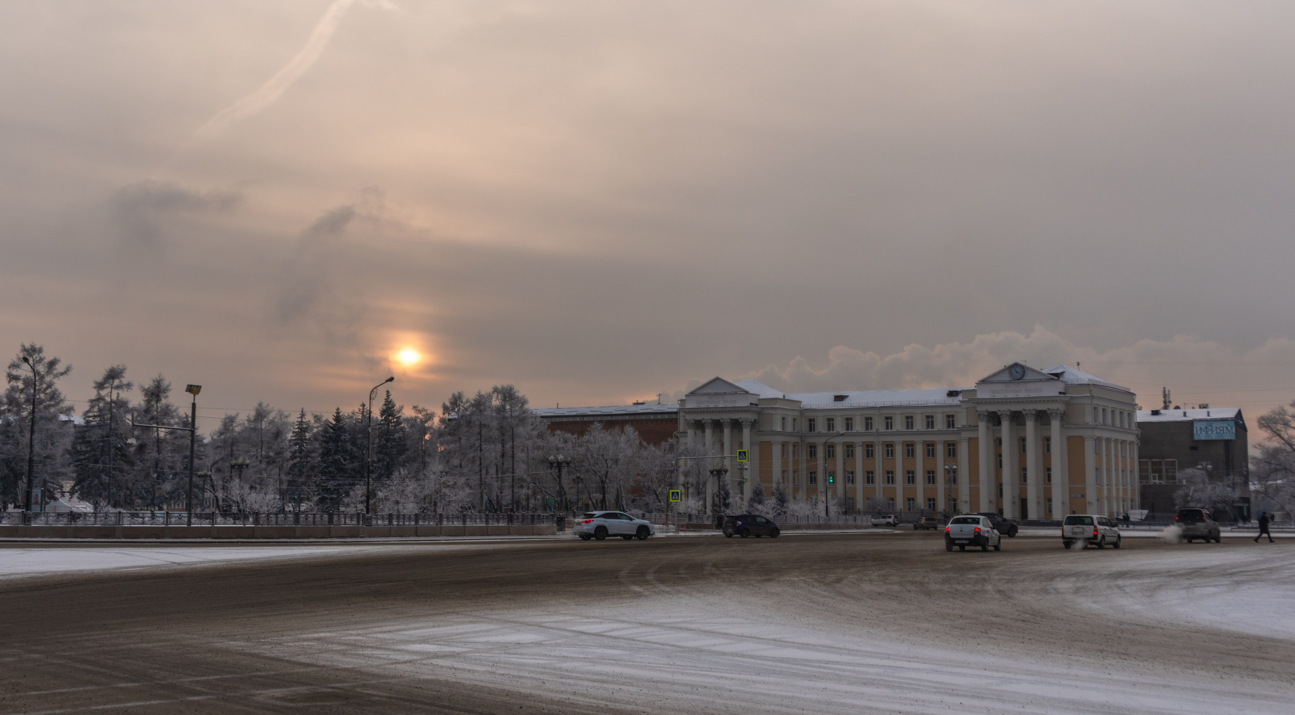 Зимний Иркутск. Фотограф Лара Кучина