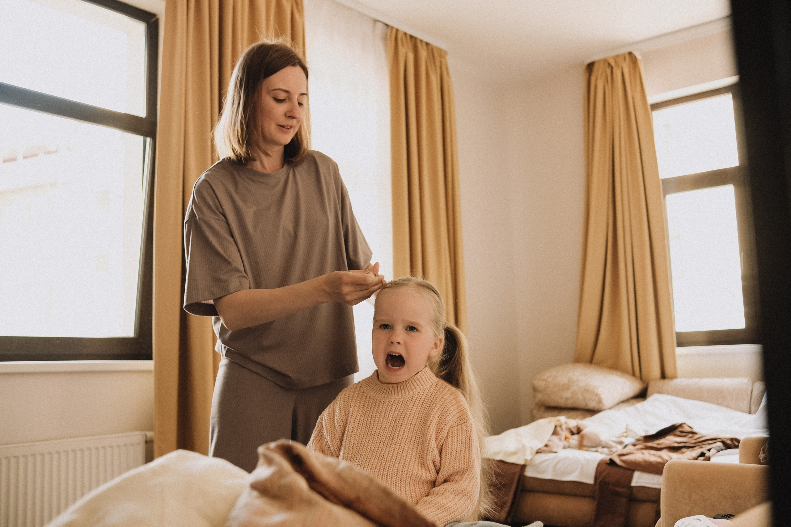 Семья Есении и Эмилии. Семейный фотограф Москва