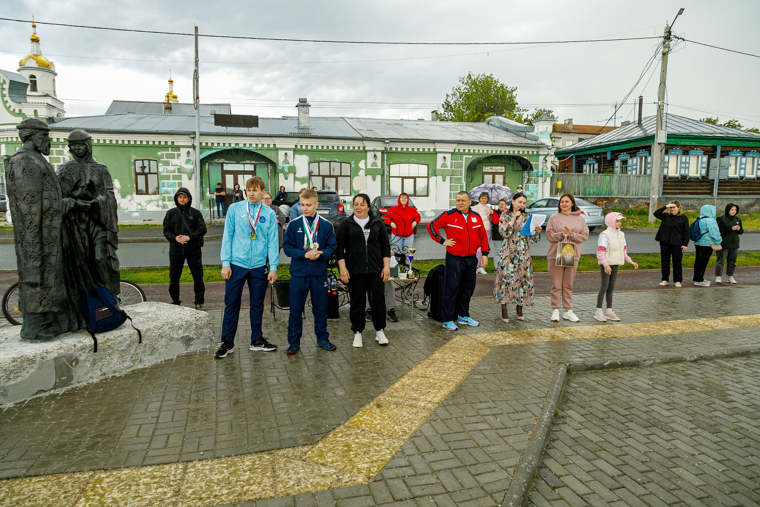 «СпортЛето» и «Зарядка с чемпионом» — семья Сармачевых 😋. Фотограф Андрей Гузеев