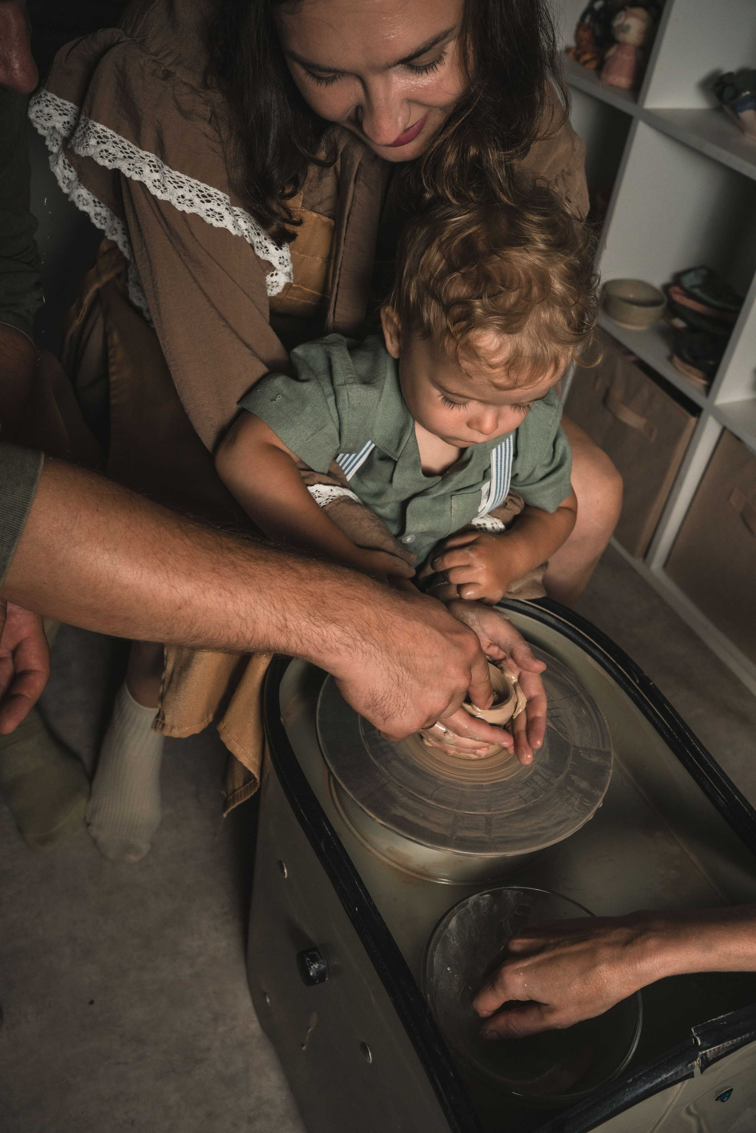 В гончарной. Семейный фотограф в Омске Александра Яровикова