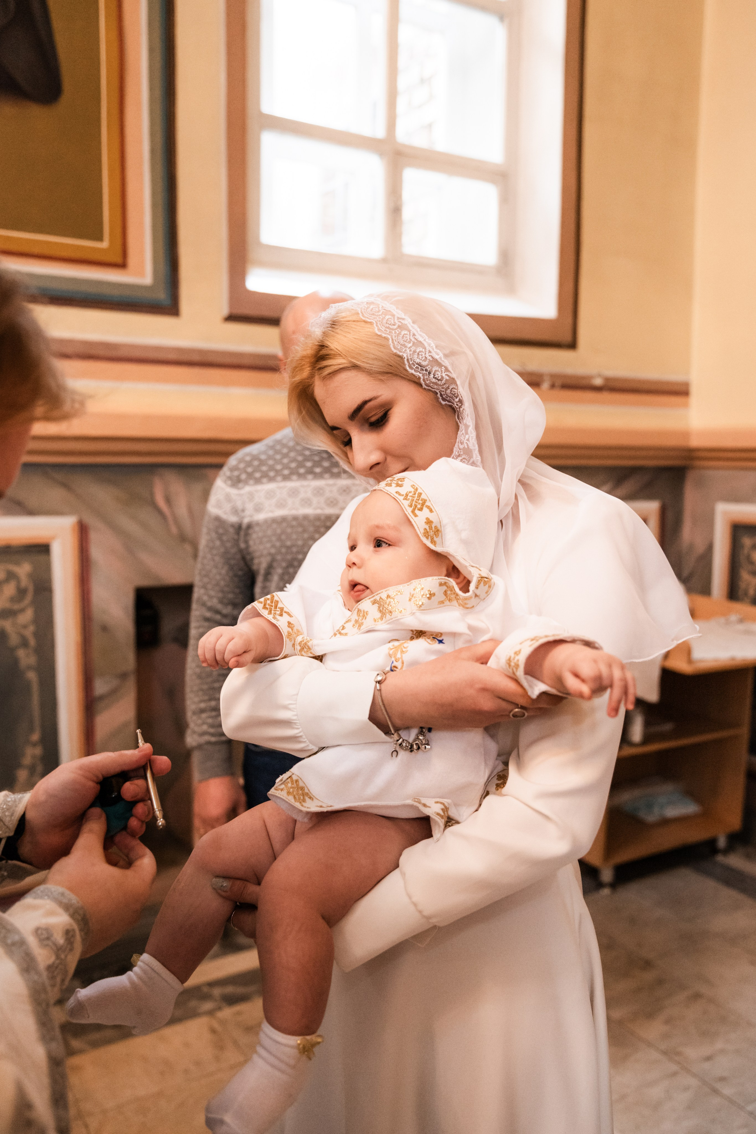 Крещение Андрея. Семейный фотограф документалист в Пензе Лопатинская Татья