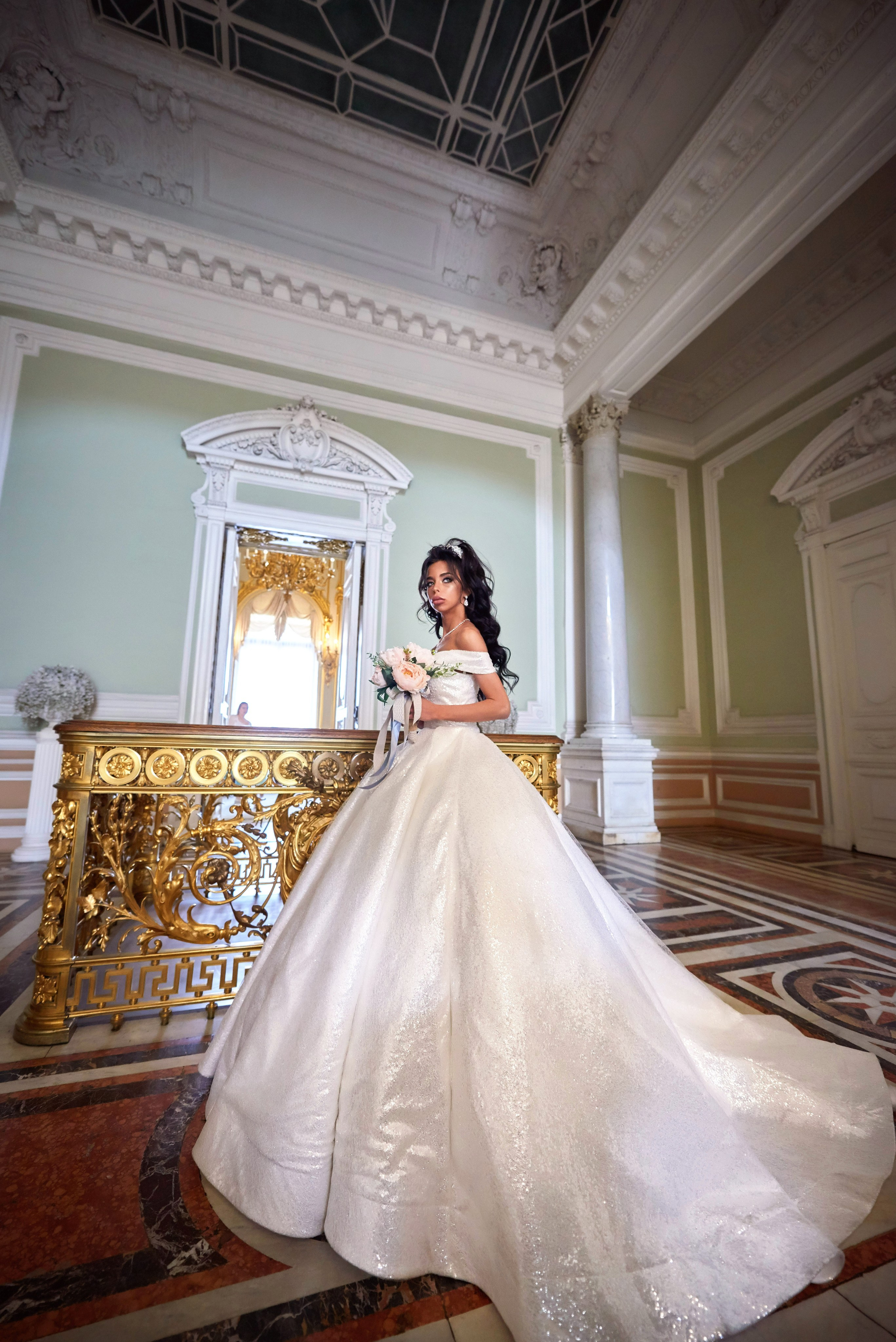 Михаил и Анна (Первый Дворец Бракосочетания России на Английской набережной 28). Портретный, семейный и свадебный фотограф в Санкт-Петербурге и в Пушкине Ширяев Денис