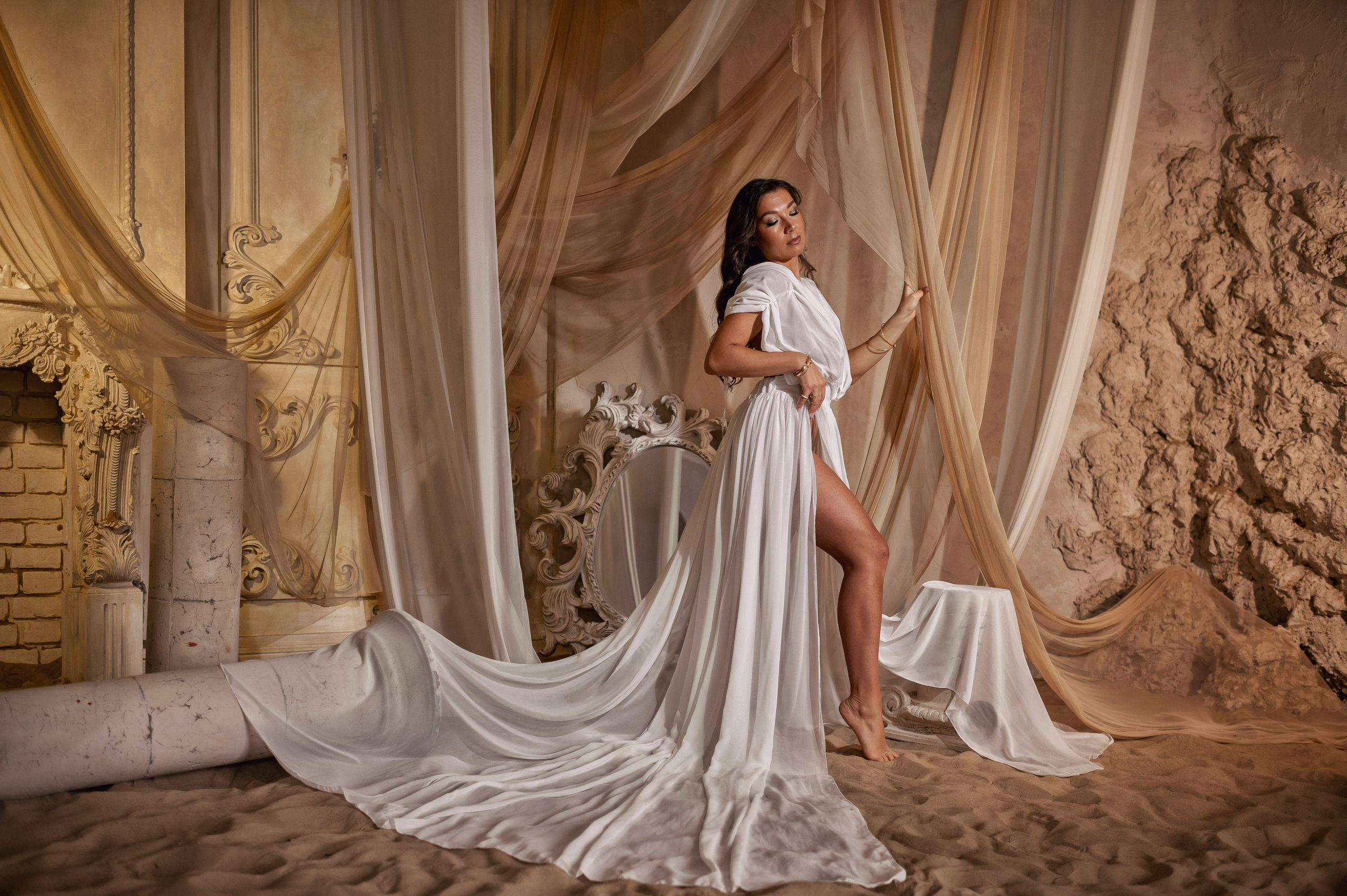 Образ греческой богини. Портретный, семейный и свадебный фотограф в Санкт-Петербурге и в Москве Ширяев Денис