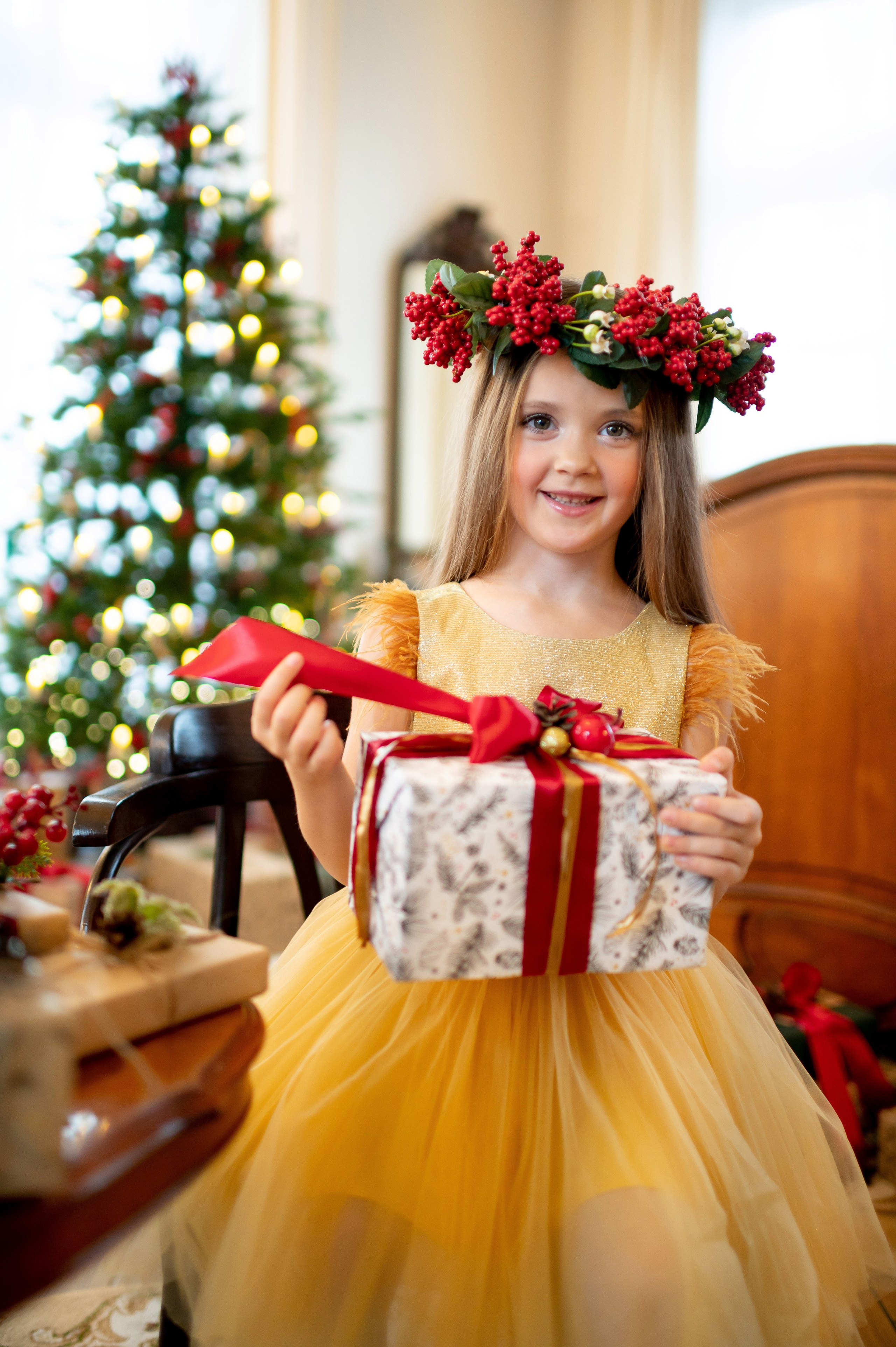 Новогодняя фотосессия в Leona Stage. Портретный, семейный и свадебный фотограф в Санкт-Петербурге и в Пушкине Ширяев Денис