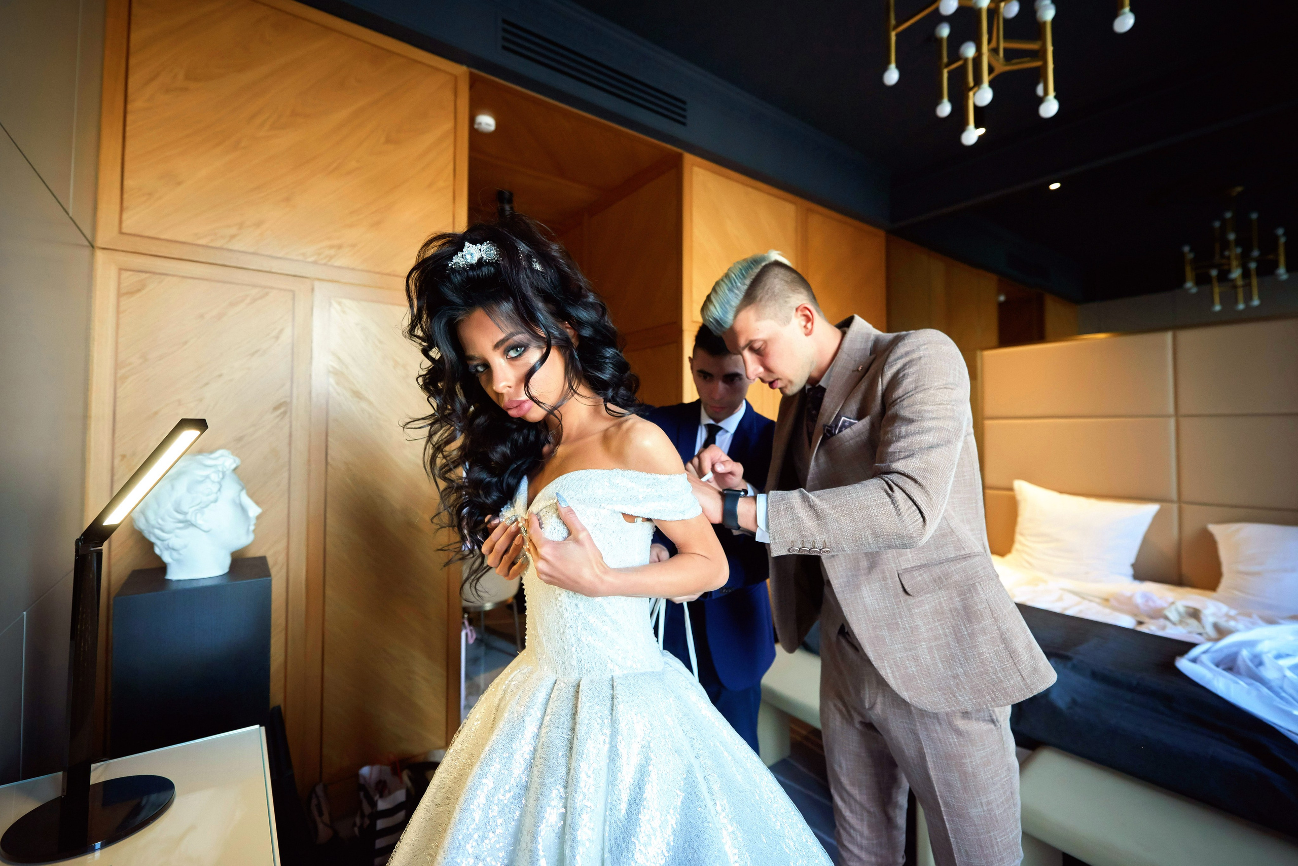 Михаил и Анна (Первый Дворец Бракосочетания России на Английской набережной 28). Портретный, семейный и свадебный фотограф в Санкт-Петербурге и в Пушкине Ширяев Денис