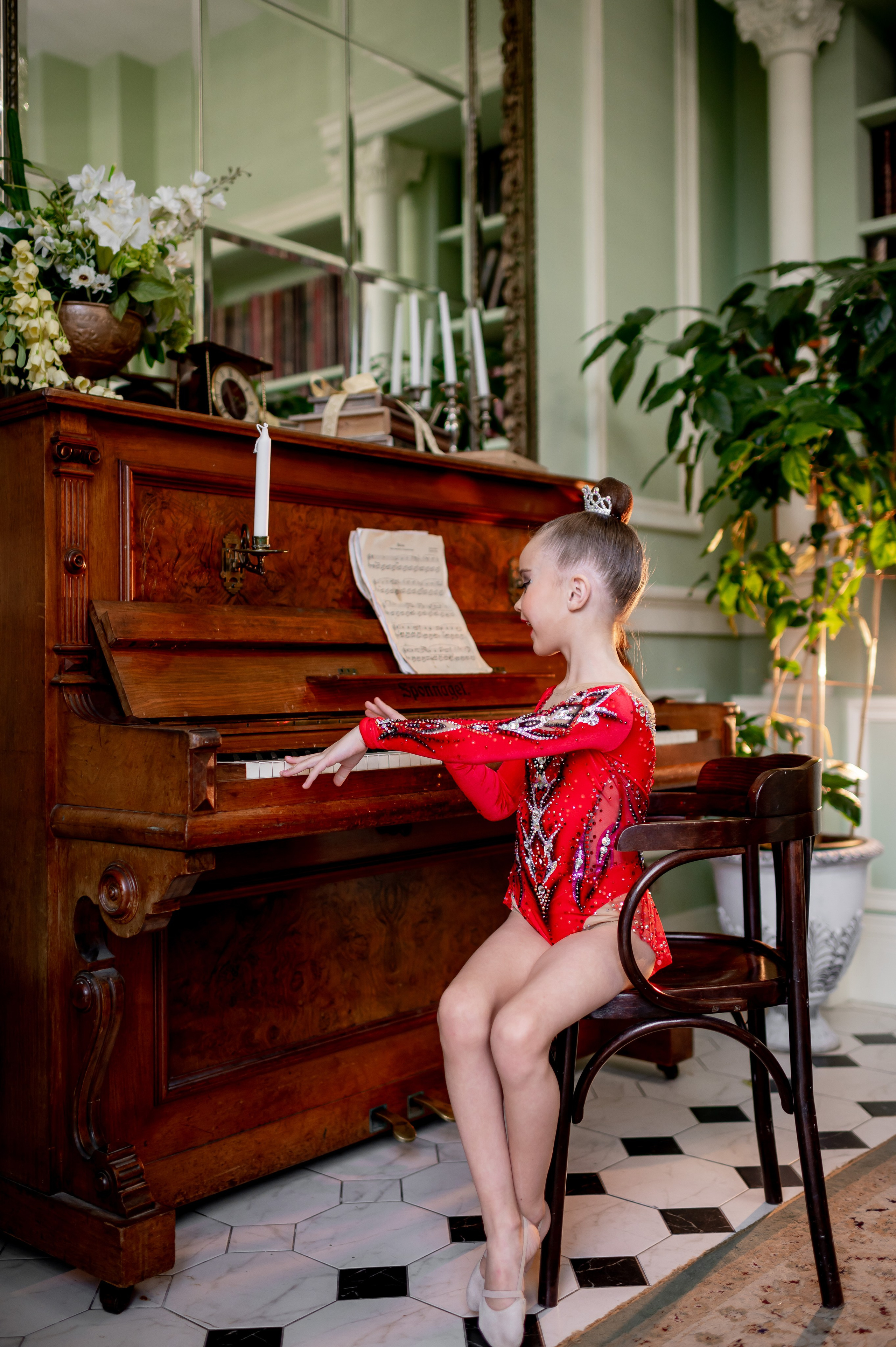 Фотосессия для юной гимнастки. Портретный, семейный и свадебный фотограф в Санкт-Петербурге и в Москве Ширяев Денис