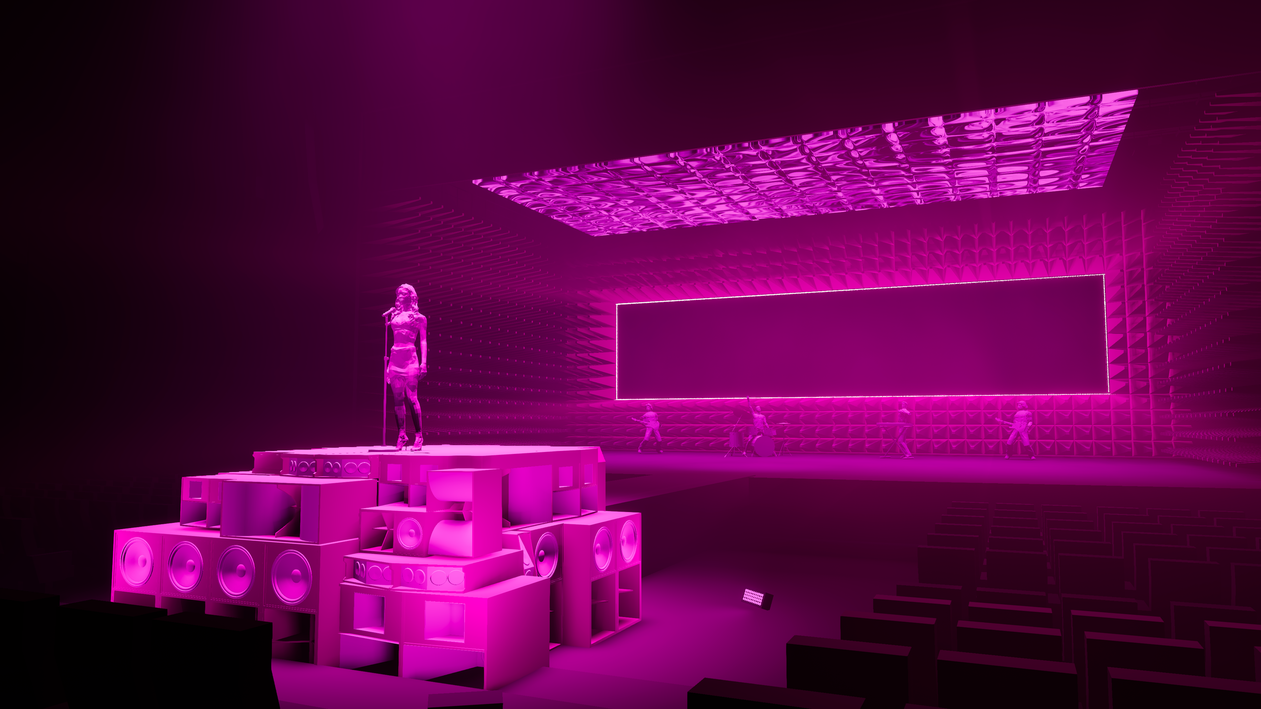 SOUNDPROOF STAGE. OOPS